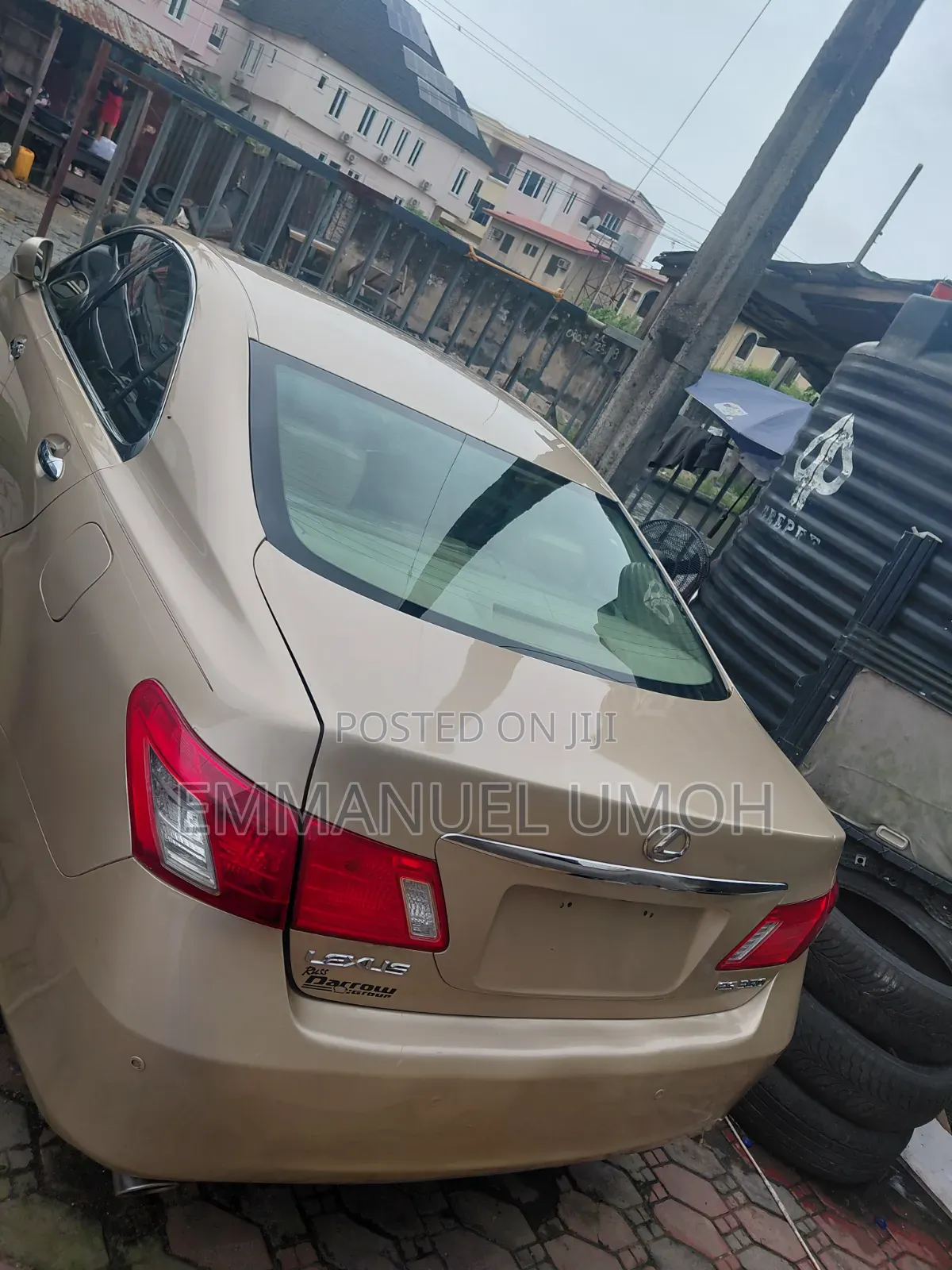 Lexus ES 350 2008 Gold