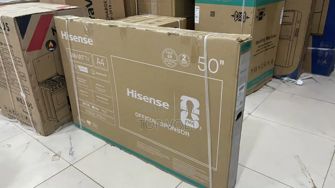 Hisense 50” LED TV – Smart Features Stunning Display