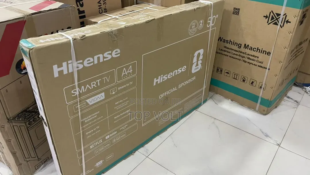 Hisense 50 Inch Smart LED TV – Home Cinema Experience