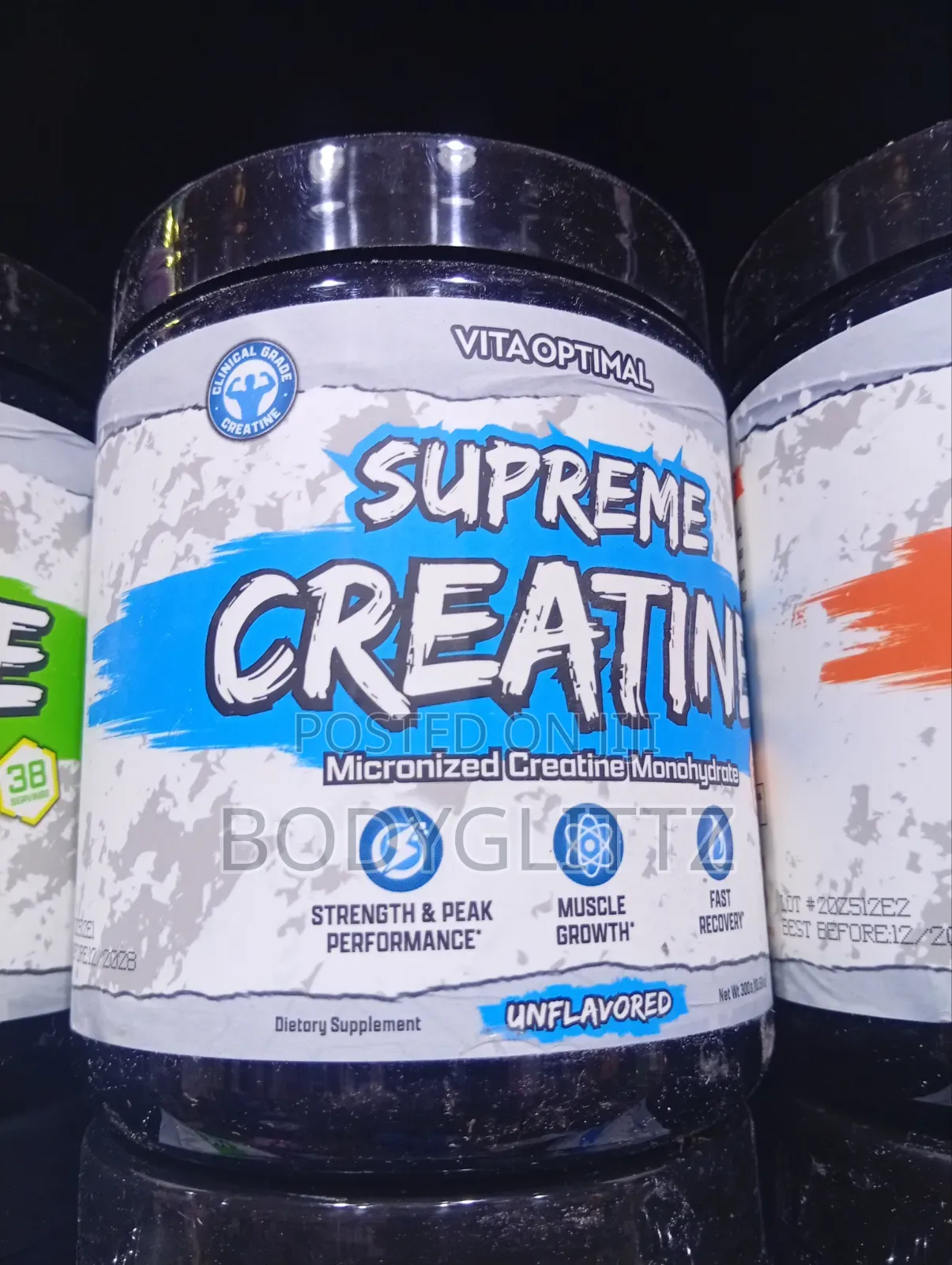 Vita Optimal Supreme Creatine Monohydrate Micronized Powder