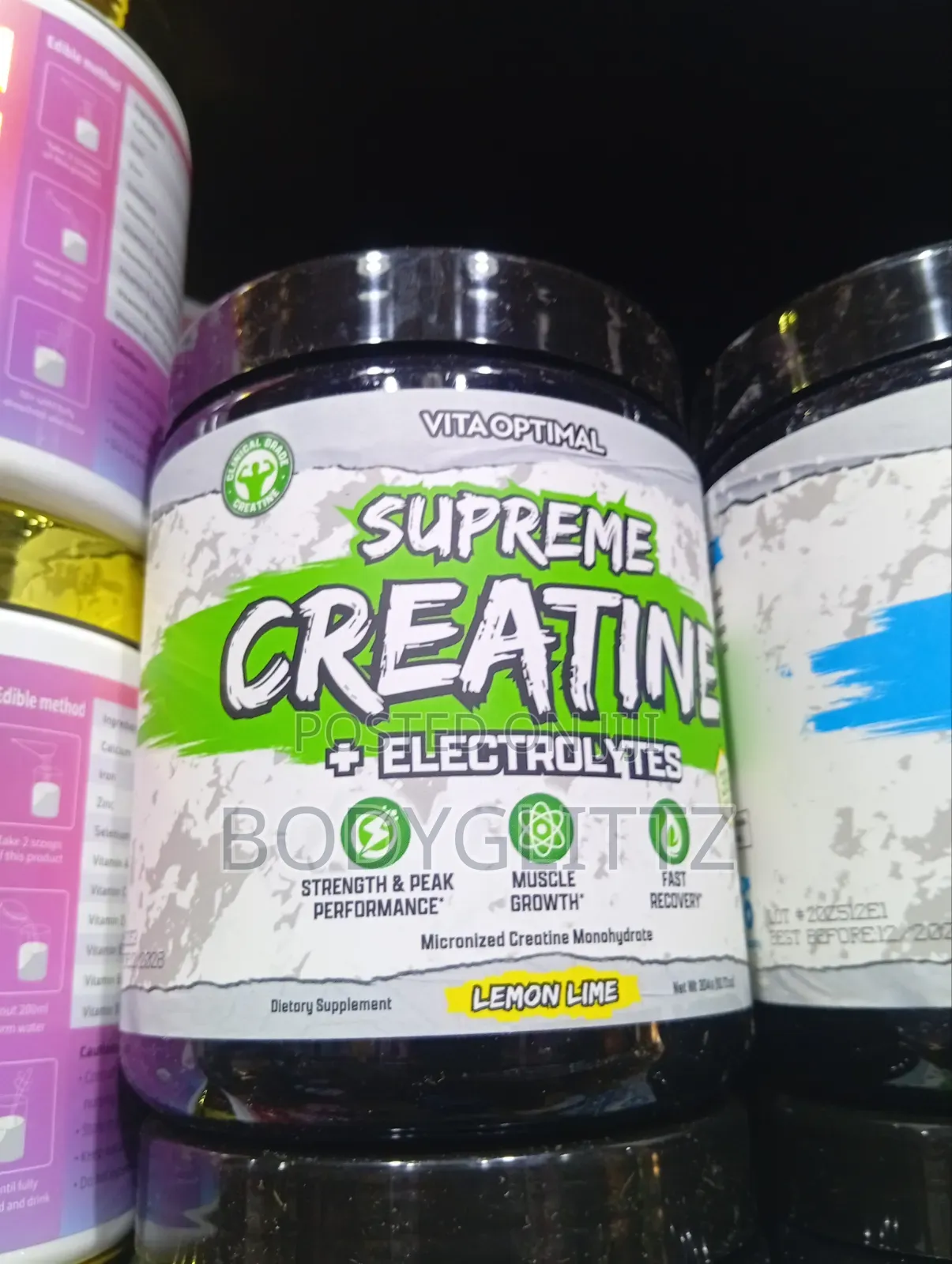 Vita Optimal Supreme Creatine Monohydrate Micronized Powder