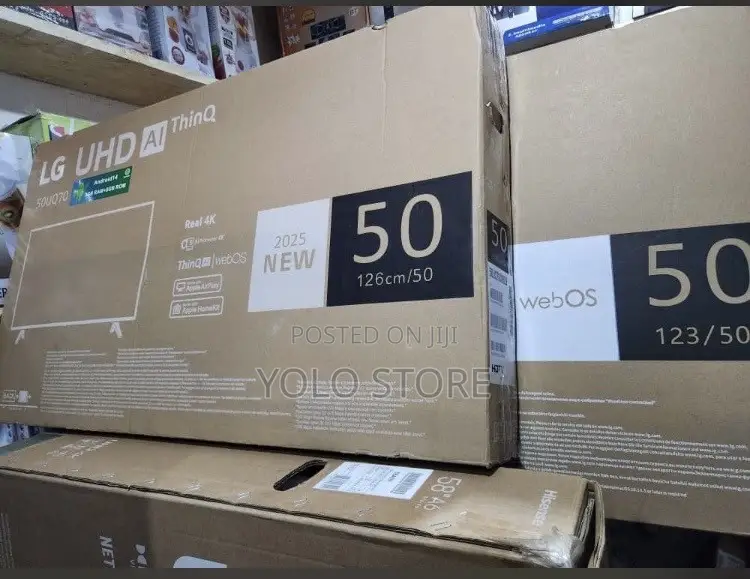 LG 50 Inch Smart Brand New
