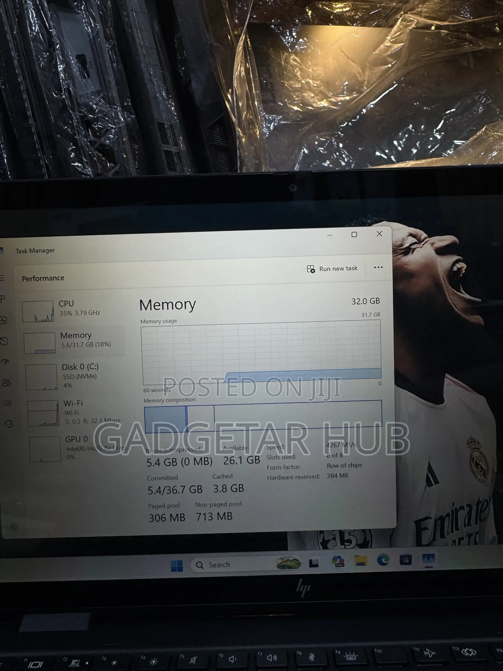 Laptop HP 32GB Intel Core i7 SSD 512GB