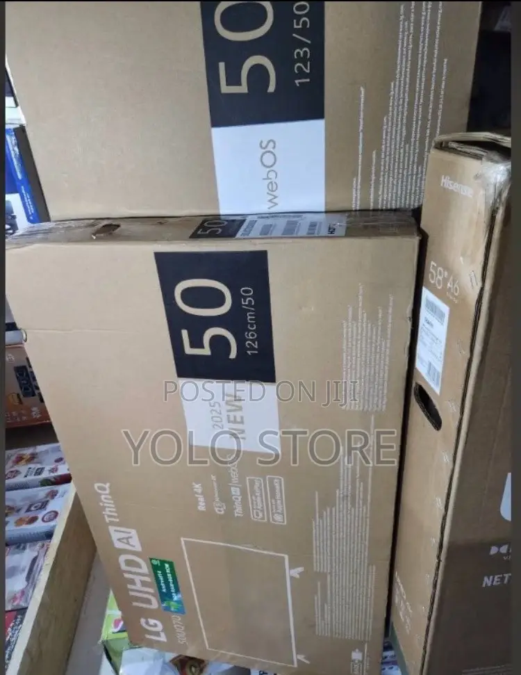 LG 50 Inch Smart Brand New