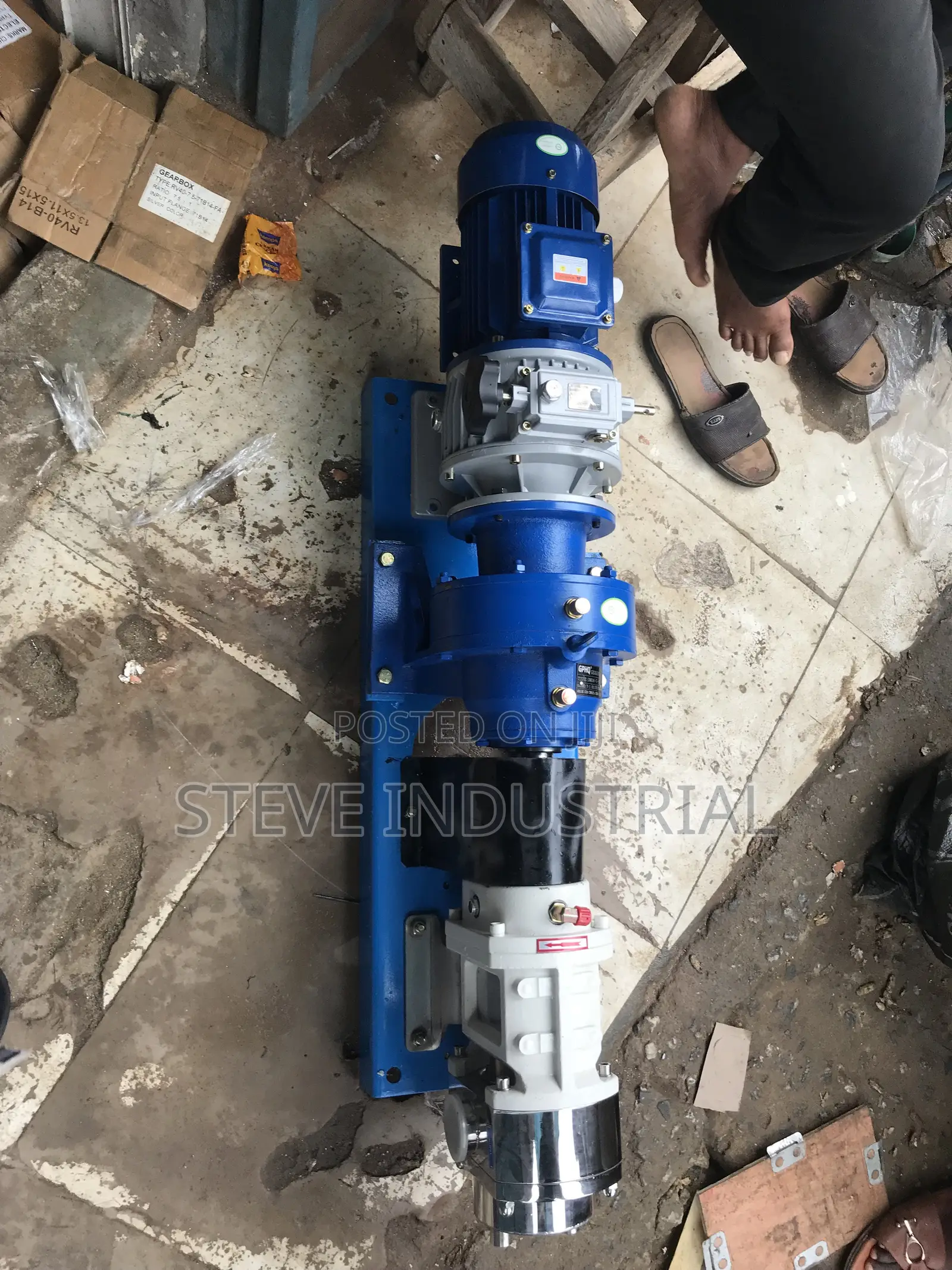 Electric Variable Gear Pump