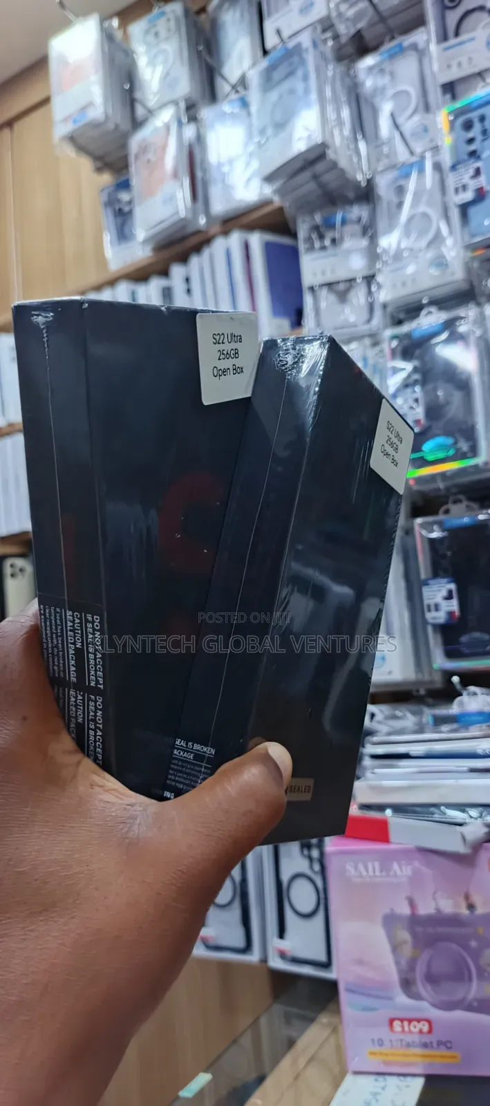 New Samsung Galaxy S22 Ultra 256 GB Black