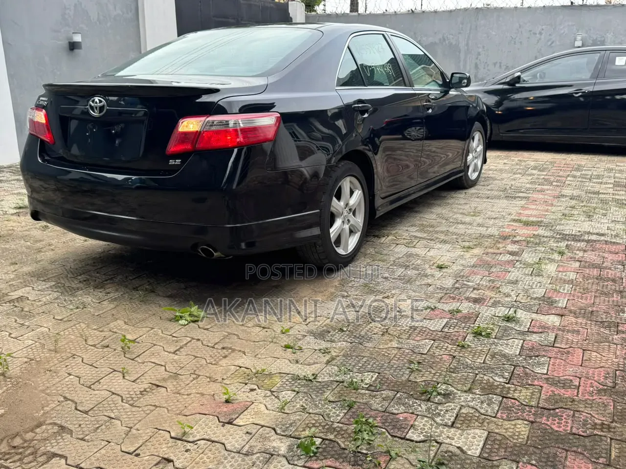 Toyota Camry SE 4dr Sedan (2.4L 4cyl 5A) 2009 Black