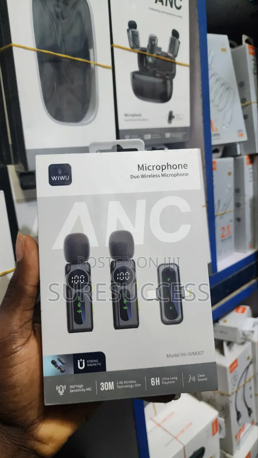 Active Noise Cancellation Microphone