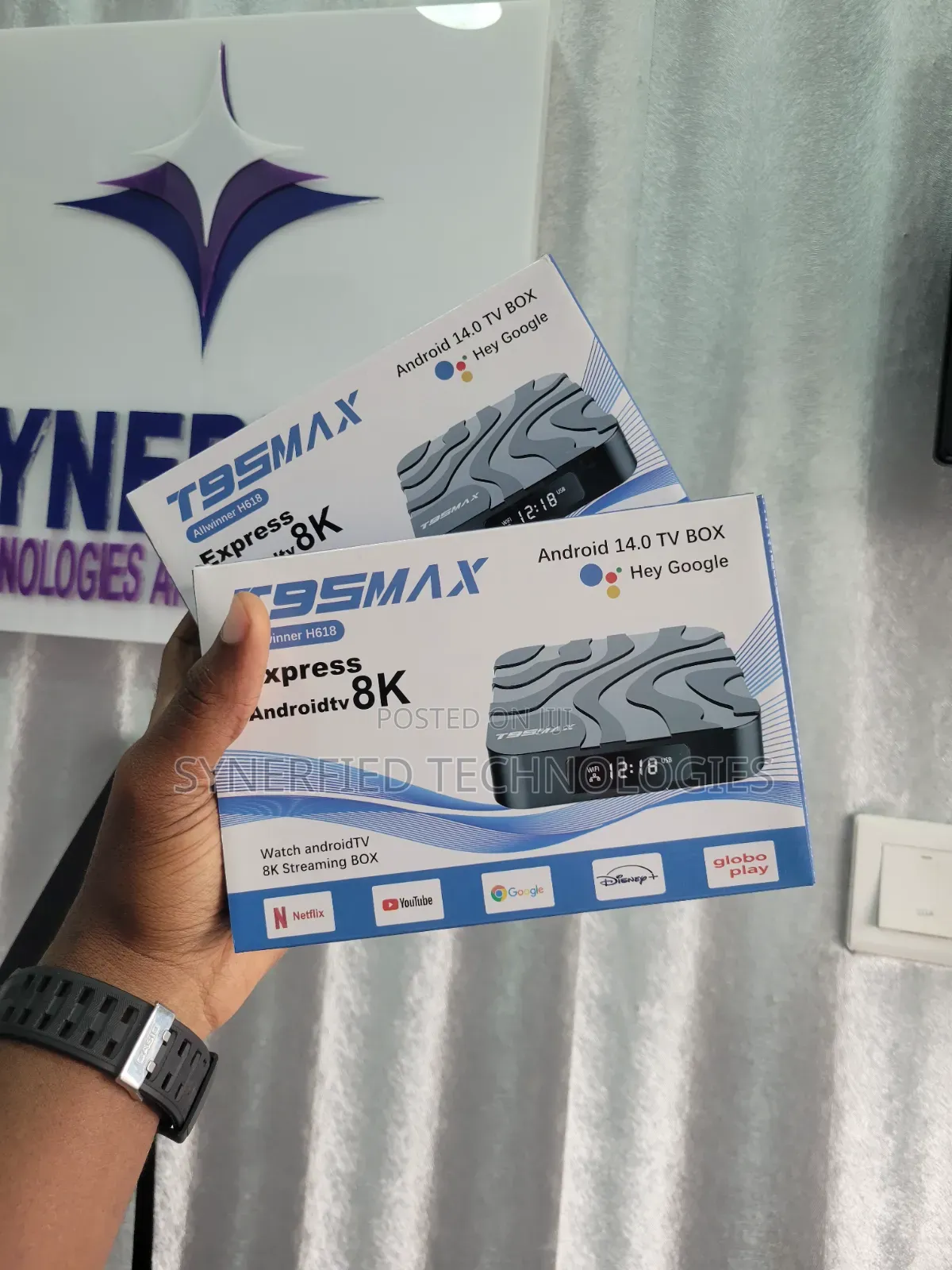 T95Max Express AndroidTV Box