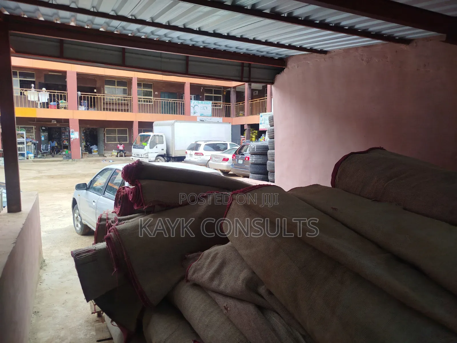 A Convertible Car Park Space for Shop.
