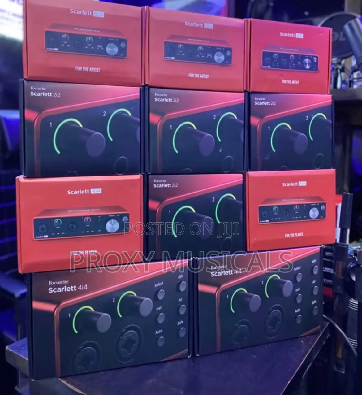 Focusrite Scarlett 2i2 4th Generation Audio Interface Soundcard