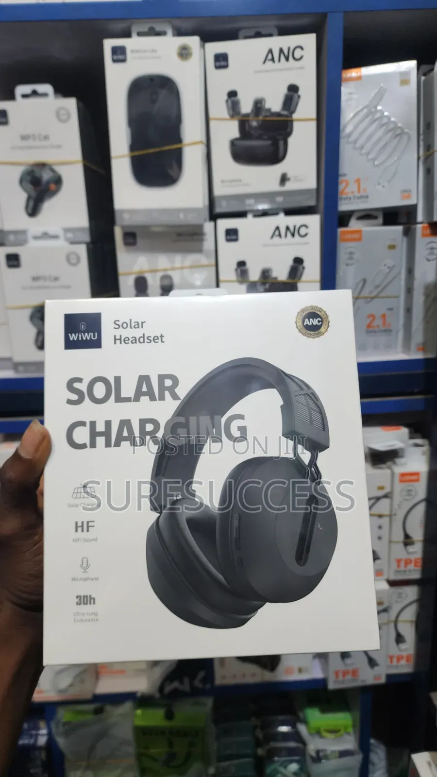 Solar Charging Headphone