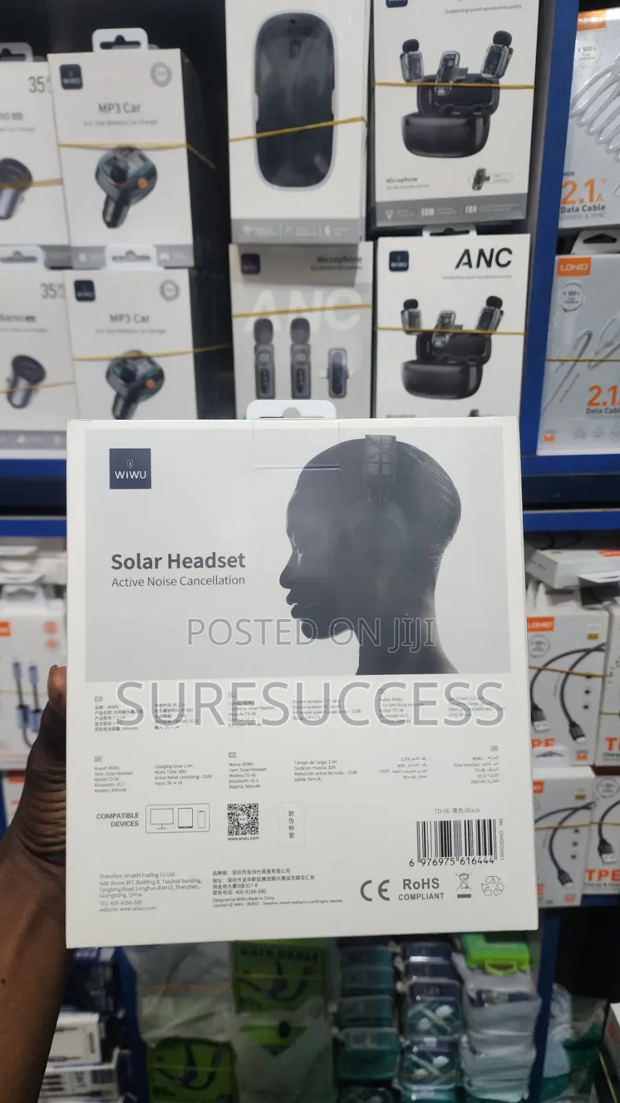 Solar Charging Headphone