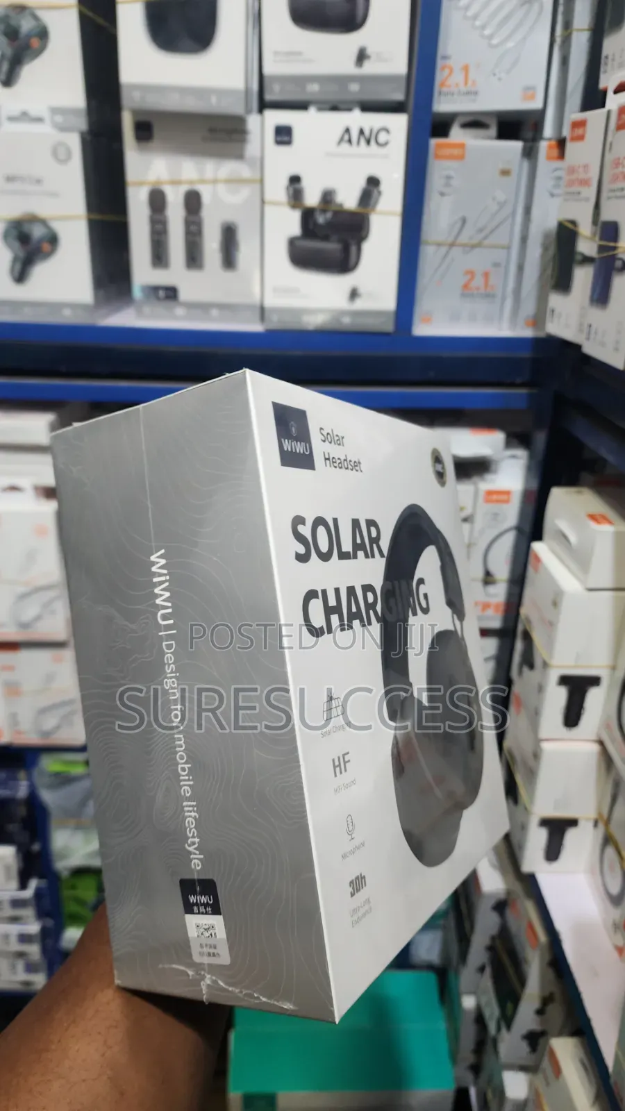 Solar Charging Headphone