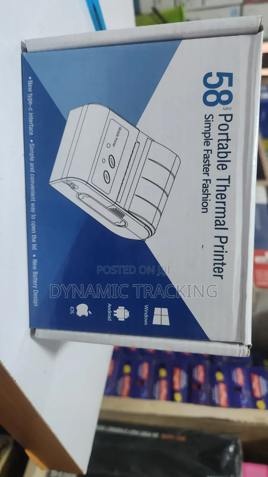 Portable Bluetooth Thermal Receipt Printer