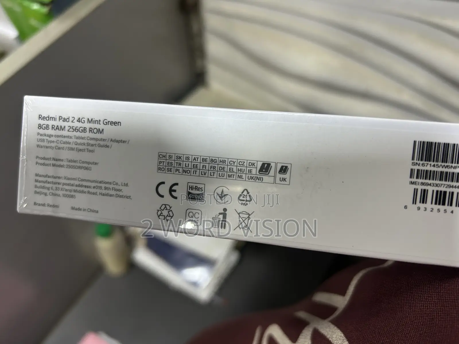 New Xiaomi Redmi Pad 2 256 GB Green