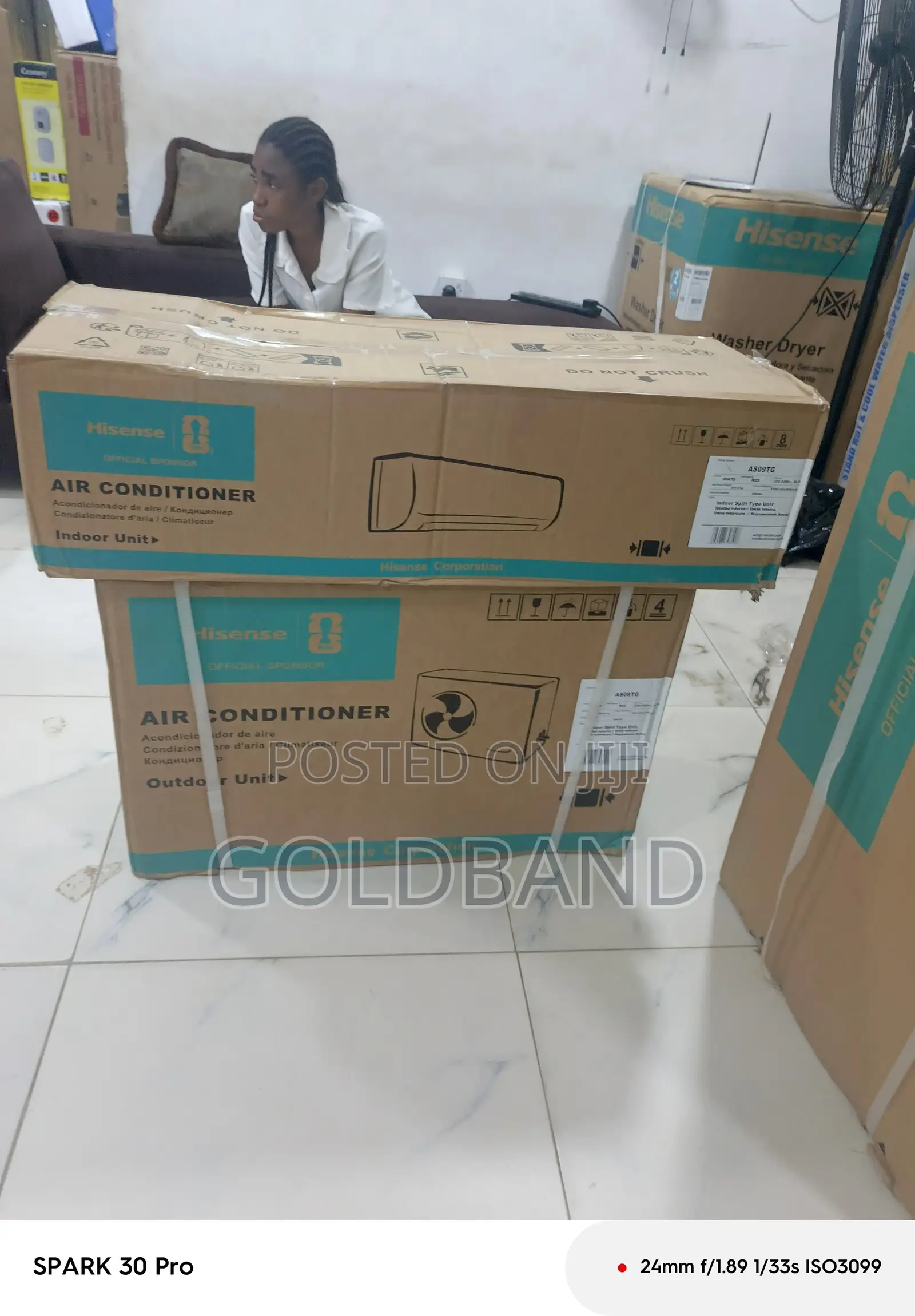 Hisense 1HP Non-Inverter AC – Smart Cooling for Your Space