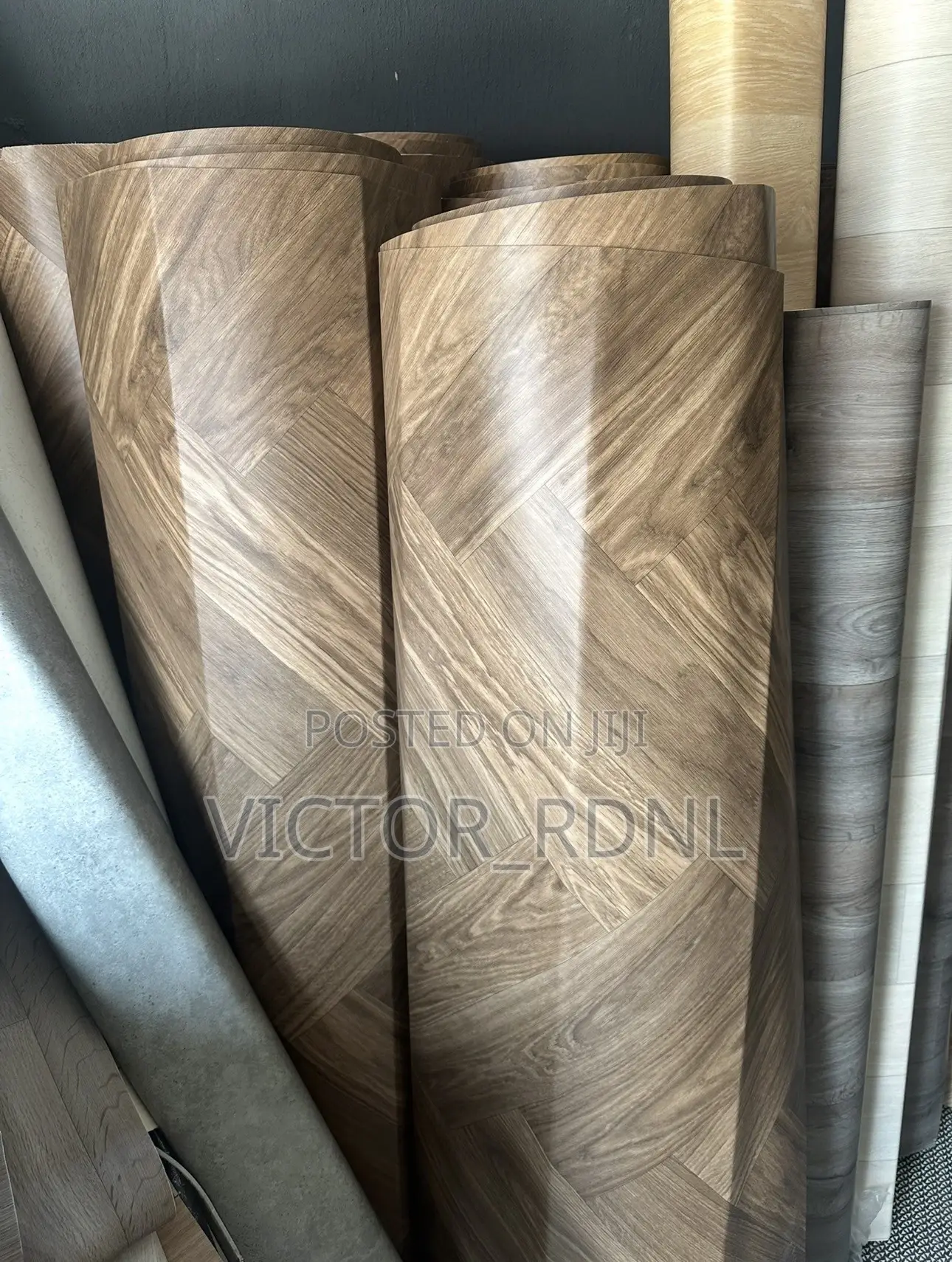 Patterned Vinyl Thick Carpet