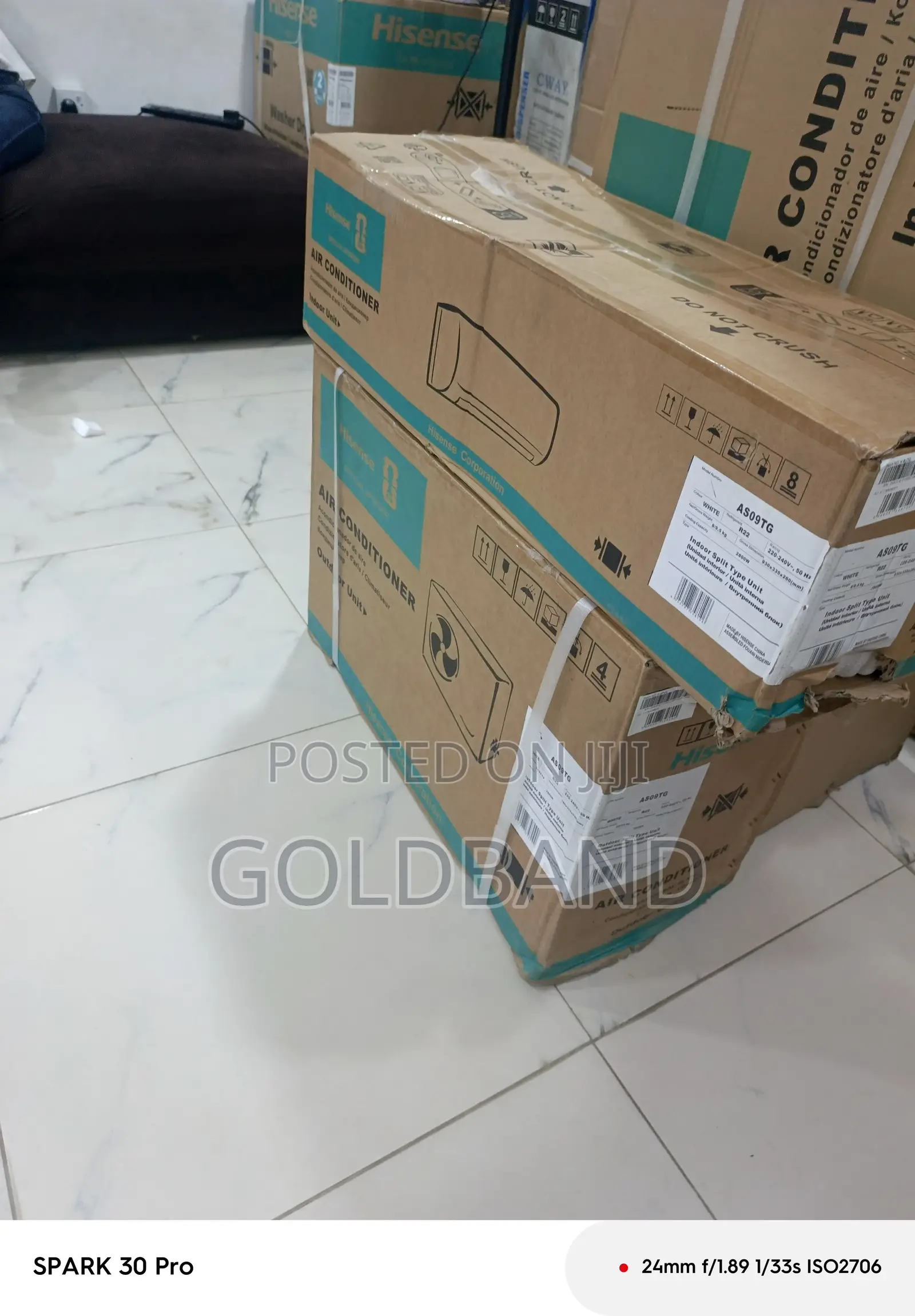 Hisense 1HP Non-Inverter AC – Powerful Cooling Performance