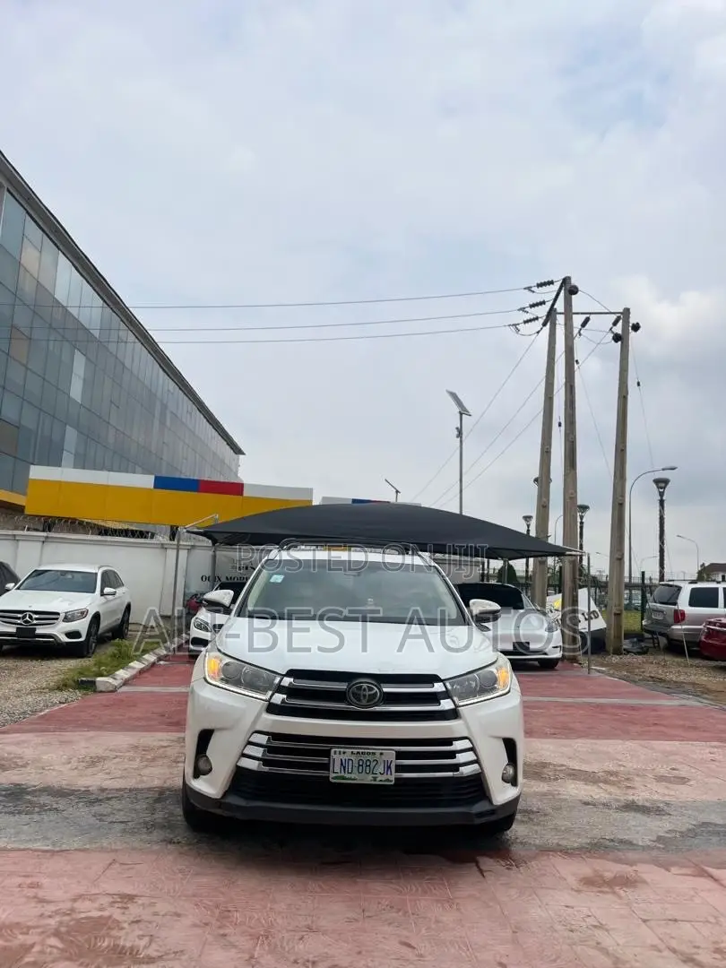 Toyota Highlander Limited 4x4 V6 (3.5L 6cyl 8A) 2018 White