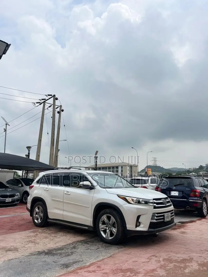 Toyota Highlander Limited 4x4 V6 (3.5L 6cyl 8A) 2018 White