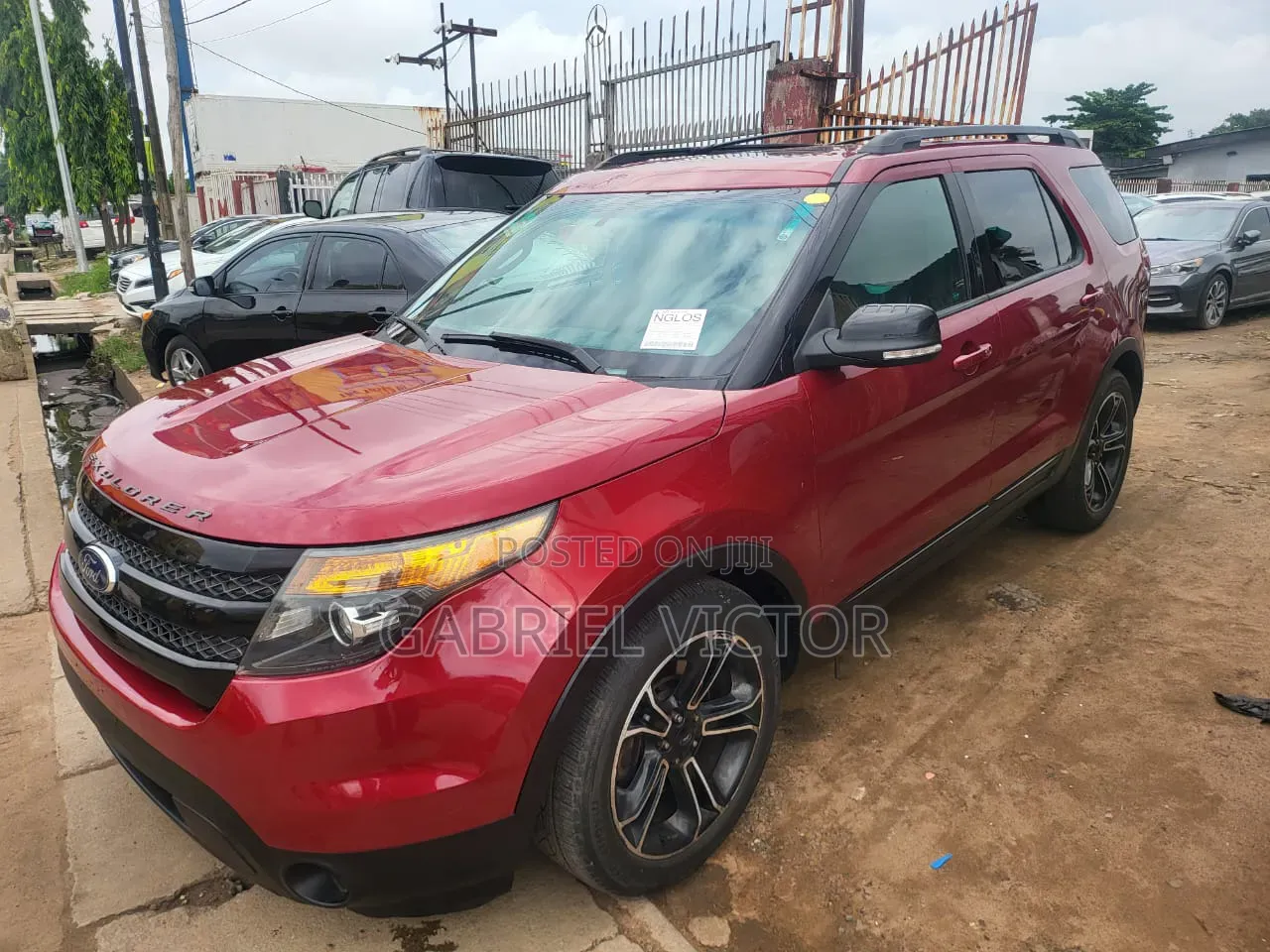 Ford Explorer Sport 4dr SUV AWD (3.5L 6cyl Turbo 6A) 2015 Red