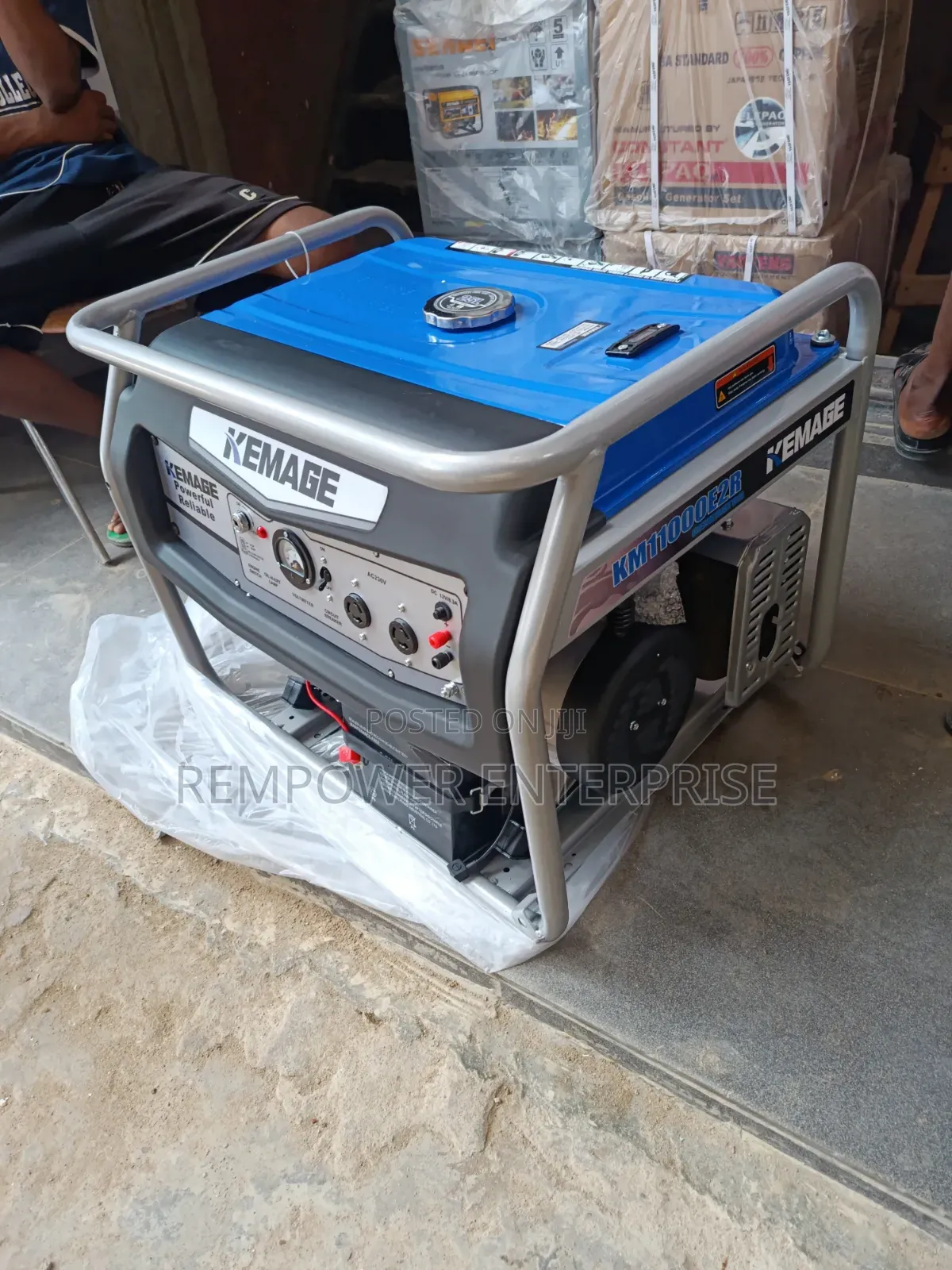 Kemage Petrol Generator Model 11000e2r 9kva