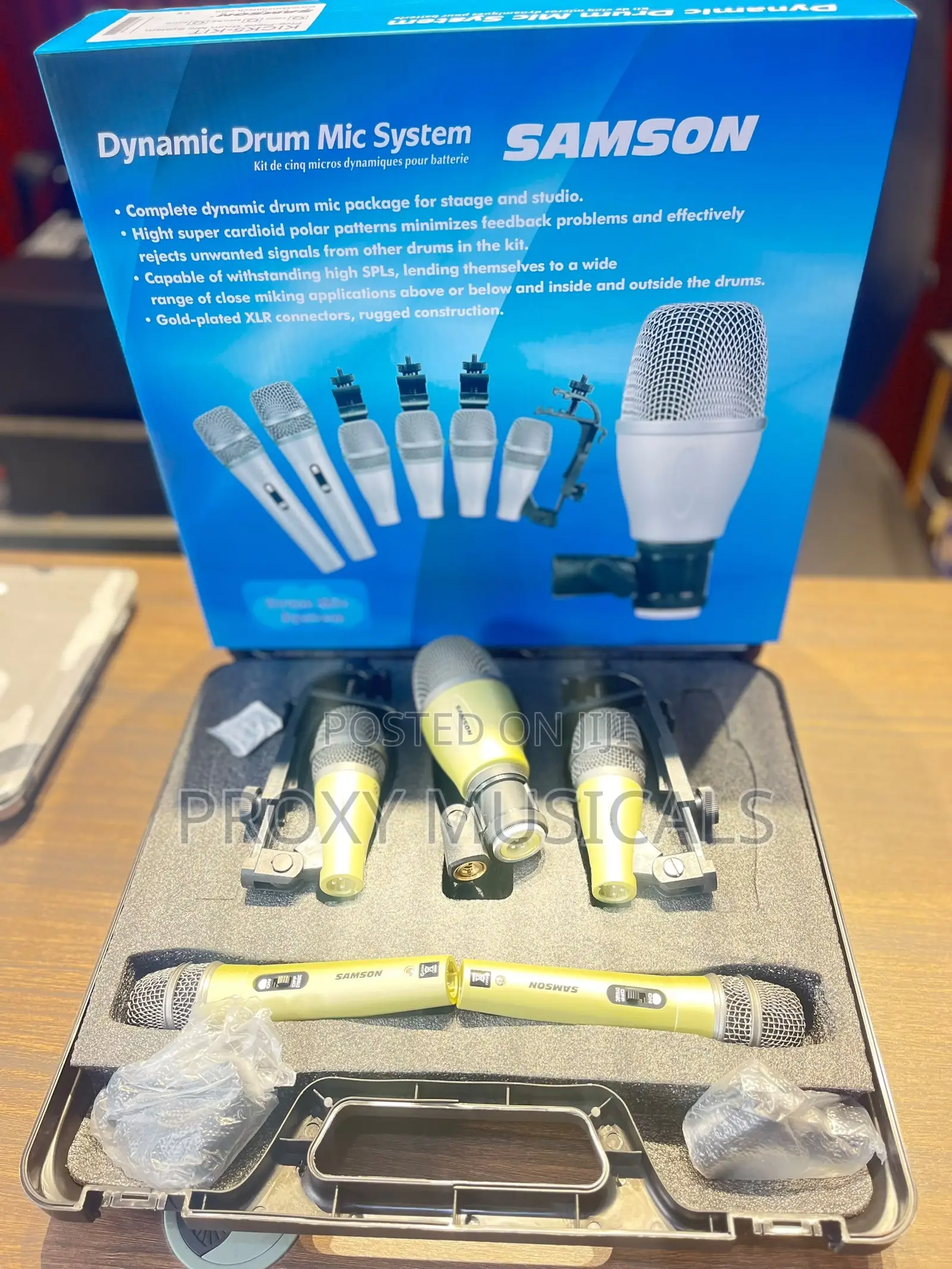 Samson Professional Drum Mic 5set