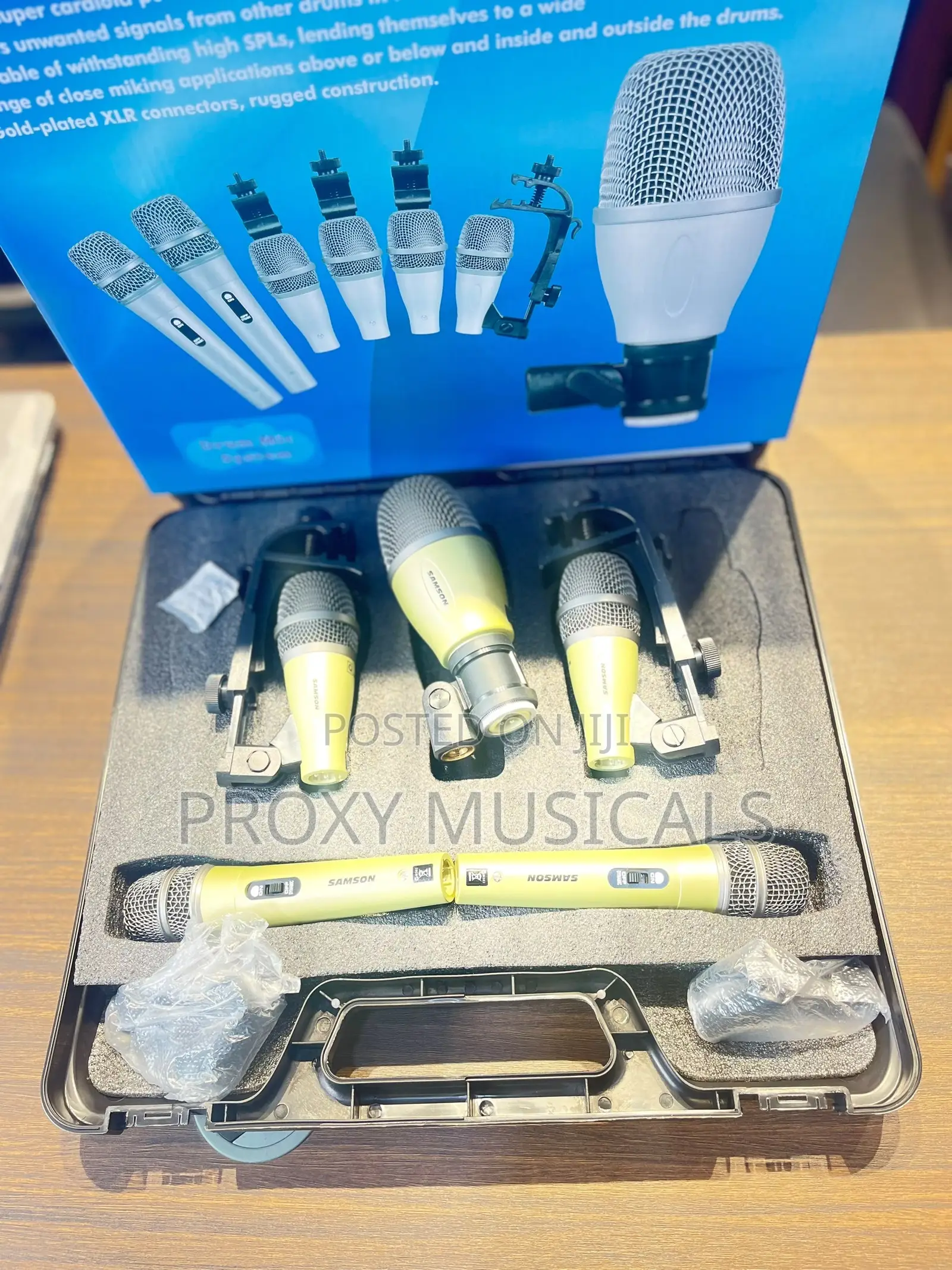 Samson Professional Drum Mic 5set