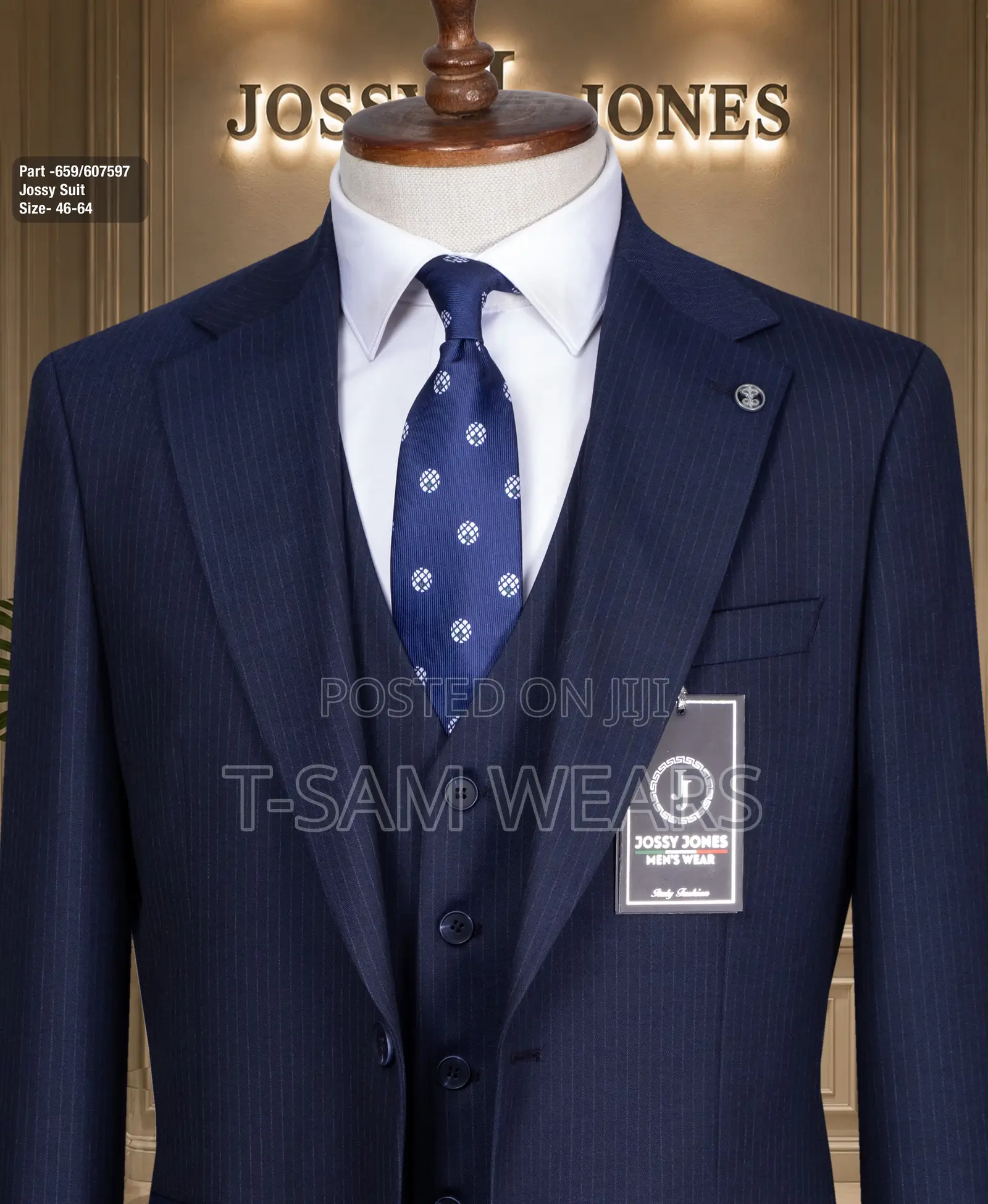 Jossy Jones Turkish Strips Suit