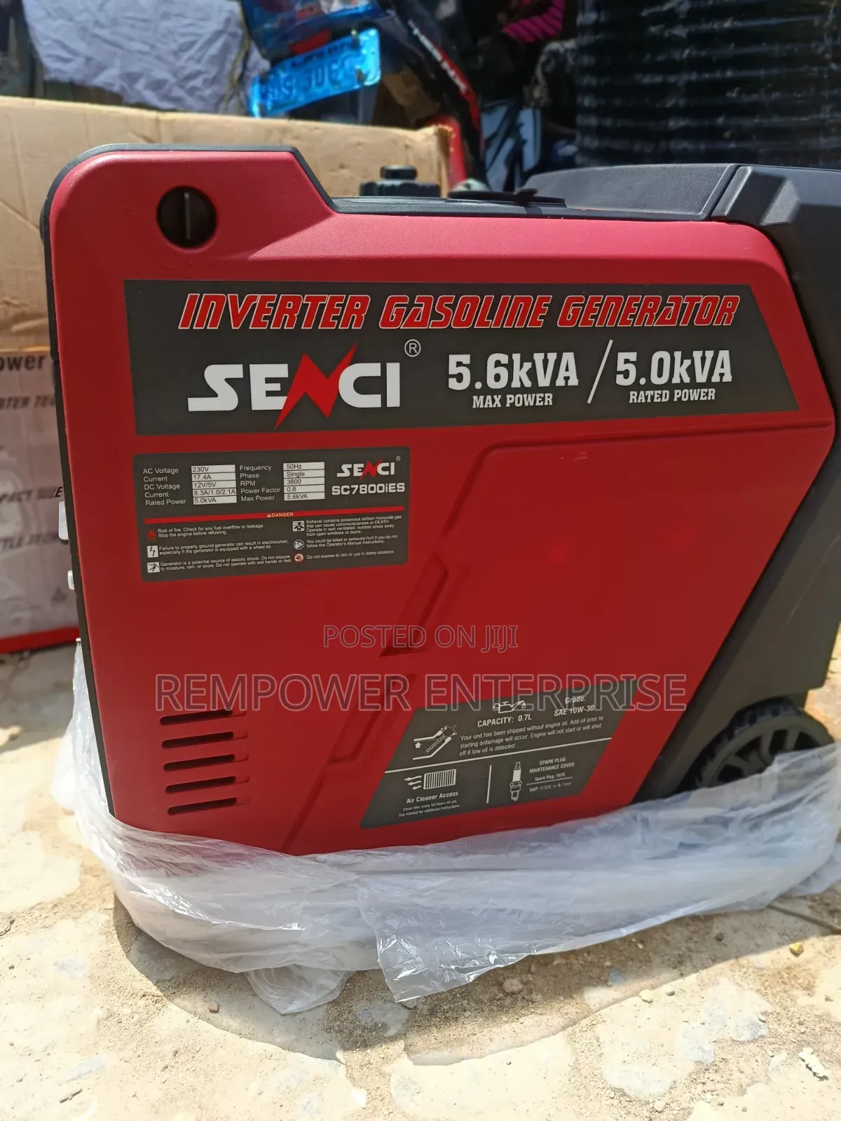 Senci 5.6kva Inverter Generator