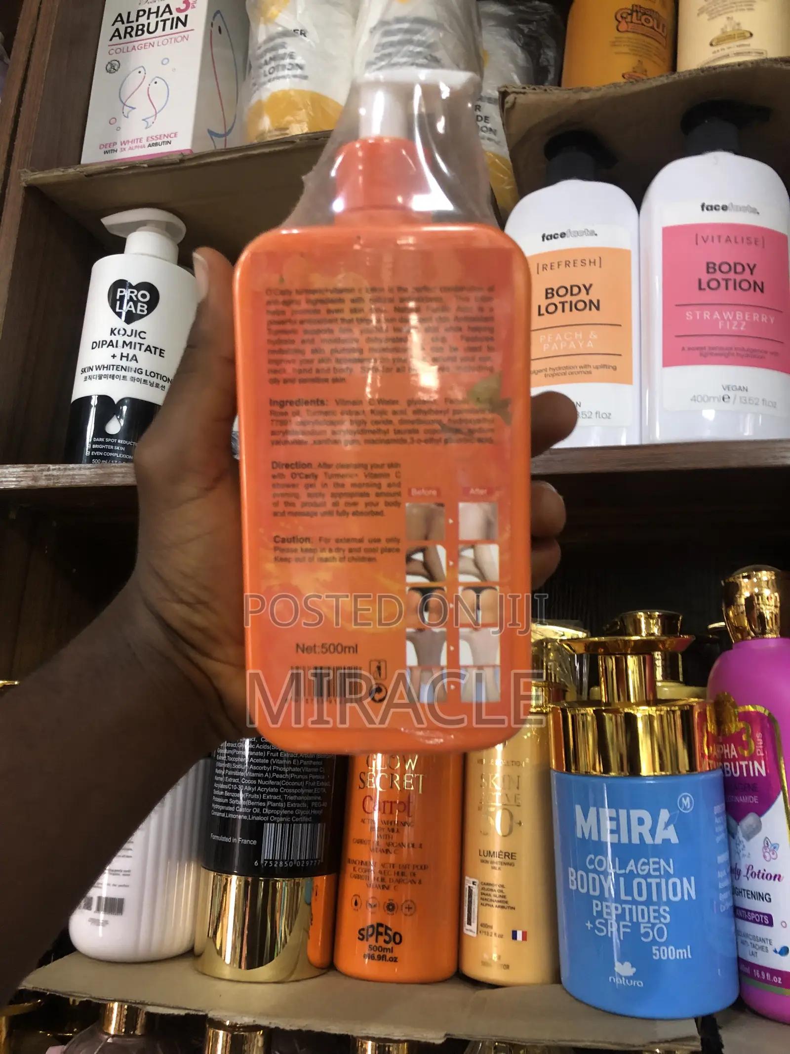 O’carly Turmeric + Vitamin C Lotion 