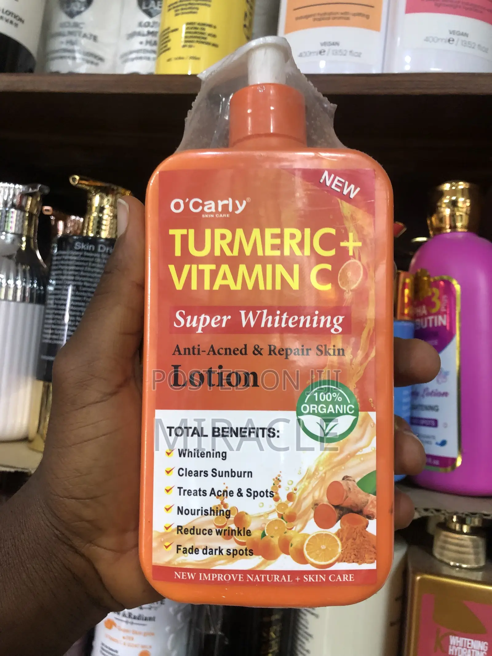 O’carly Turmeric + Vitamin C Lotion 