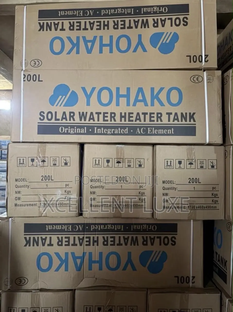 200liters Yohako AC/Dc Hybrid Central Water Heater System