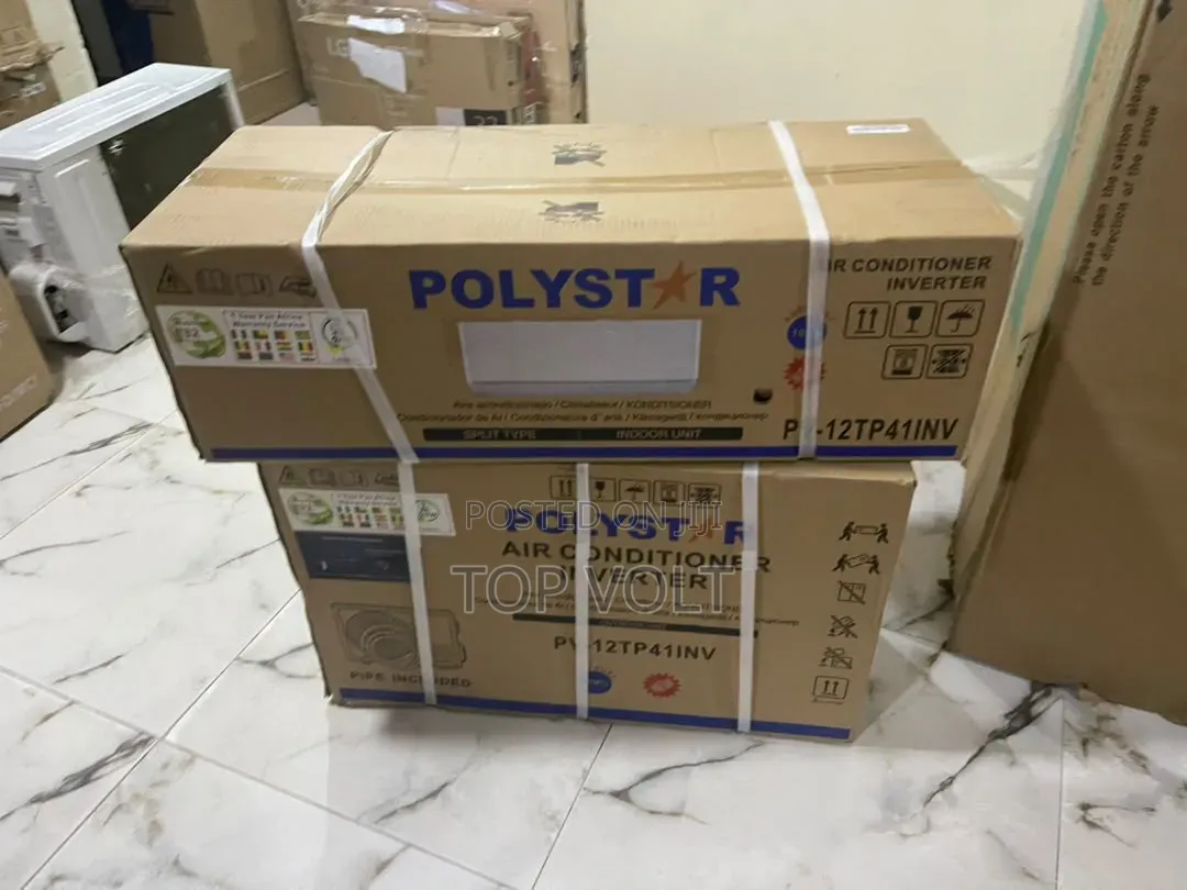 Polystar 1.5HP Inverter AC With Complete Kit