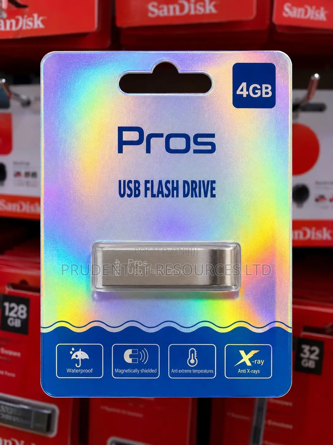 Pros 4GB USB Flash Drive