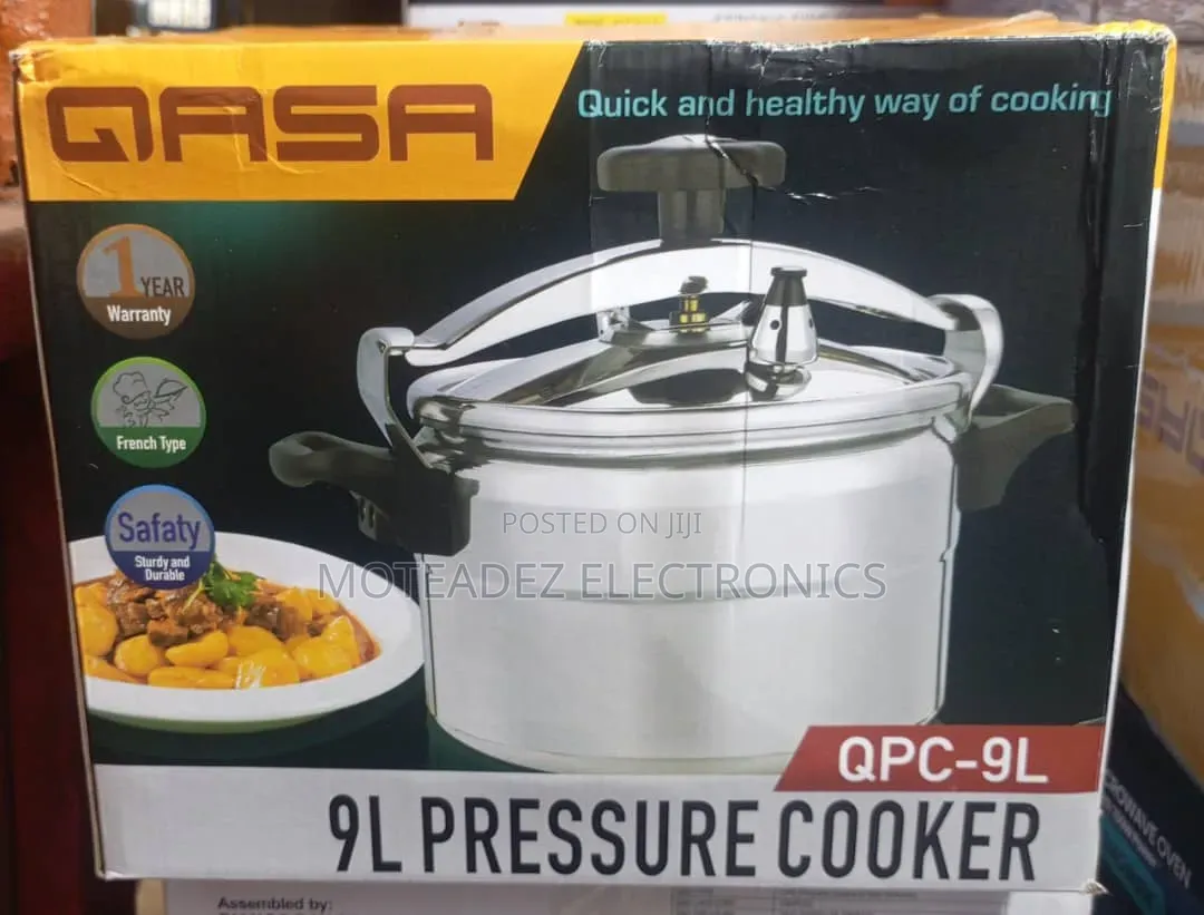 Qssa 9L High Quality Multipurpose Stainless Steel Pressure Pot/Cooker