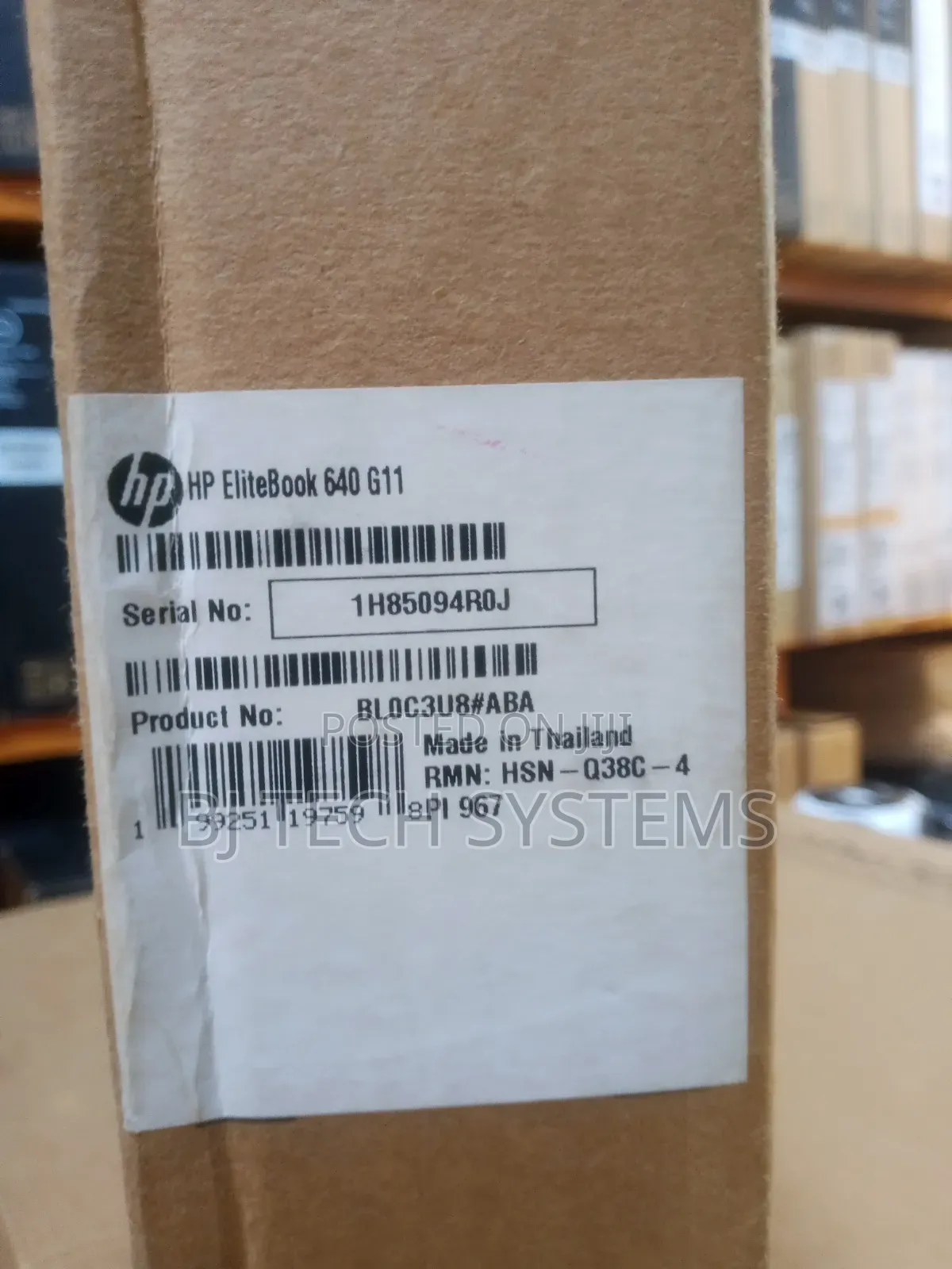 New Laptop HP EliteBook 640 G11 16GB Intel Core Ultra 7 SSD 512GB