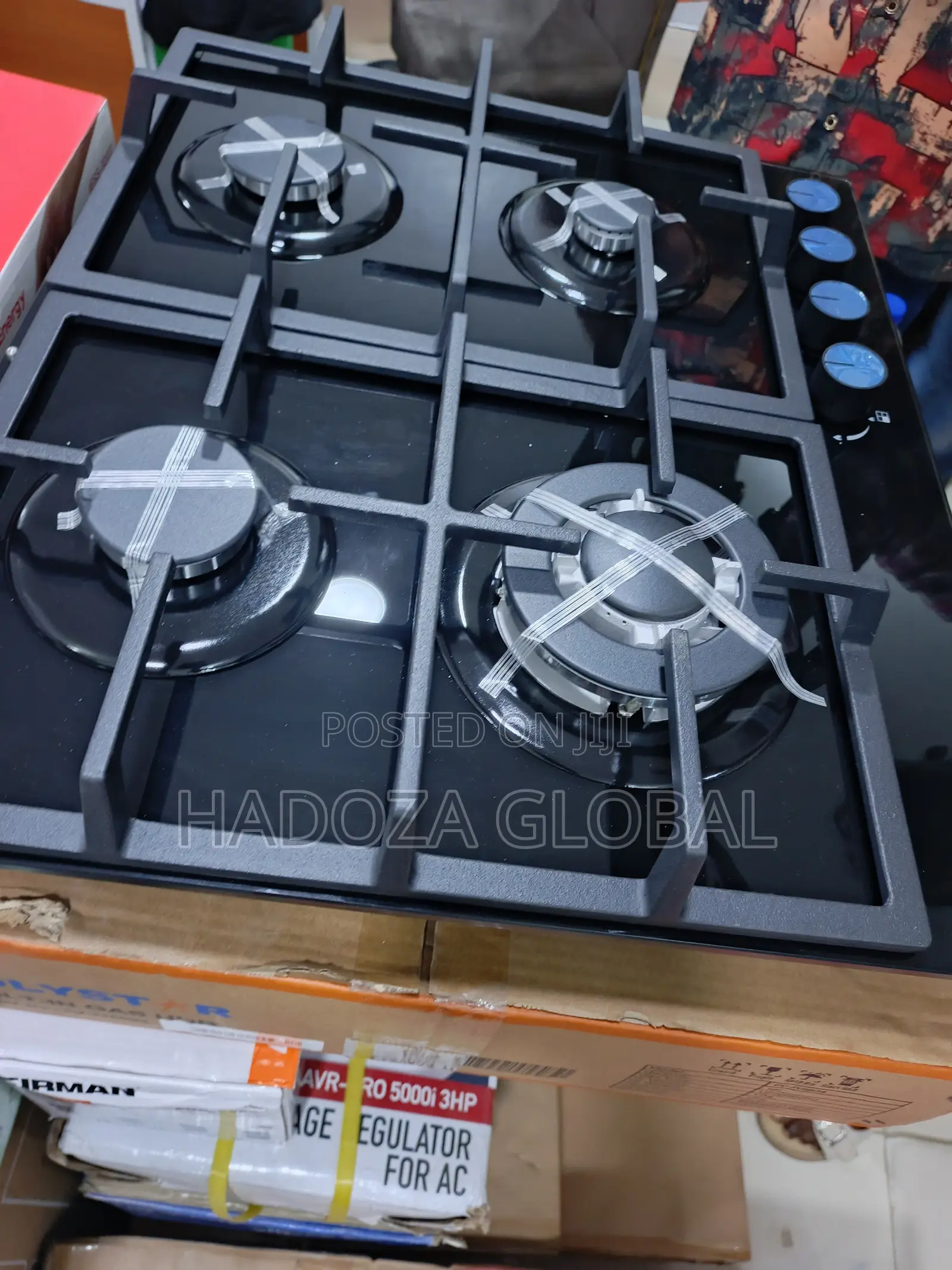 Polystar 4 Burner Gas Hob – Powerful Cooking for Modern Kitchens