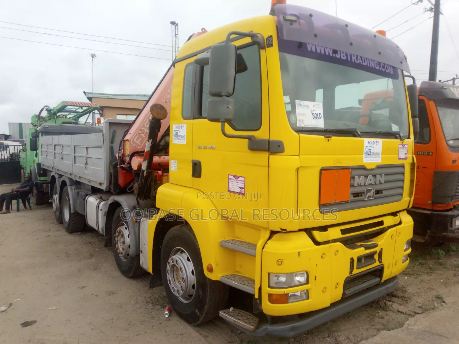 12tons Man Hiab Truck