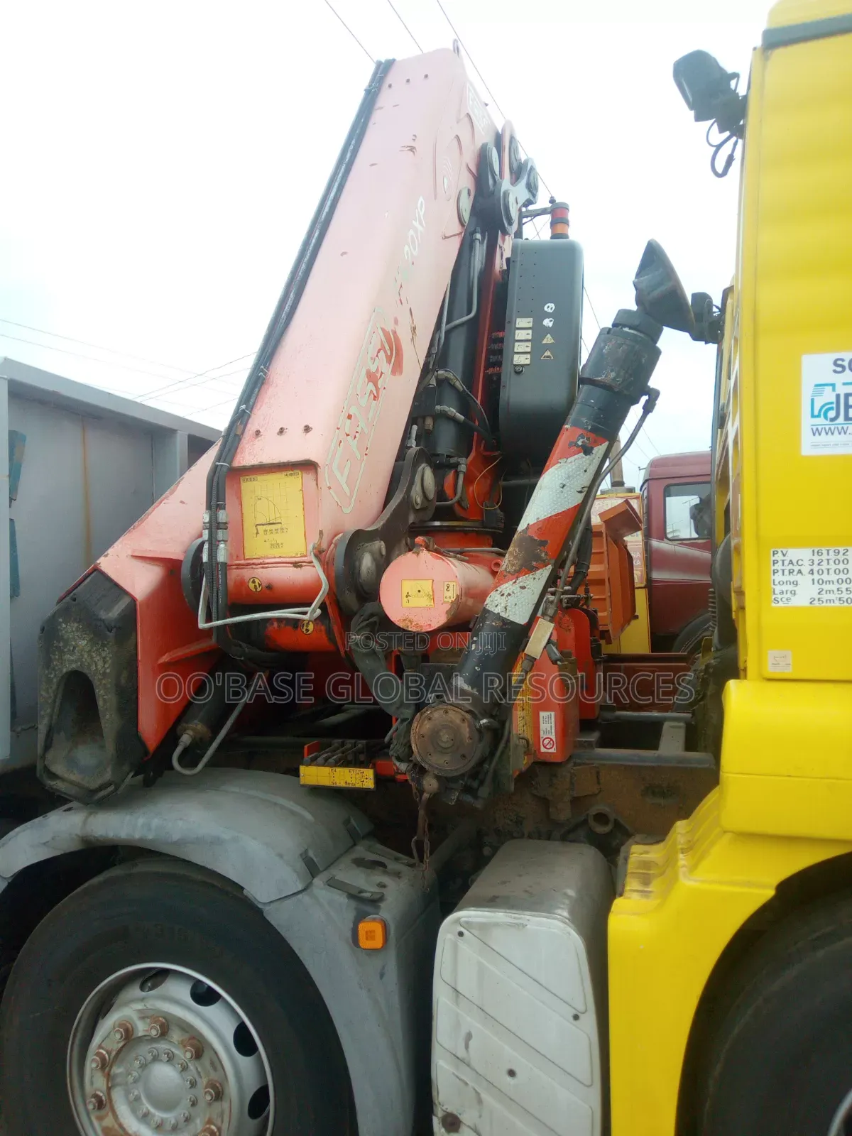 12tons Man Hiab Truck