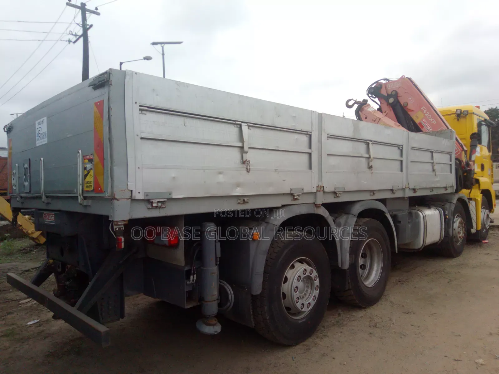 12tons Man Hiab Truck