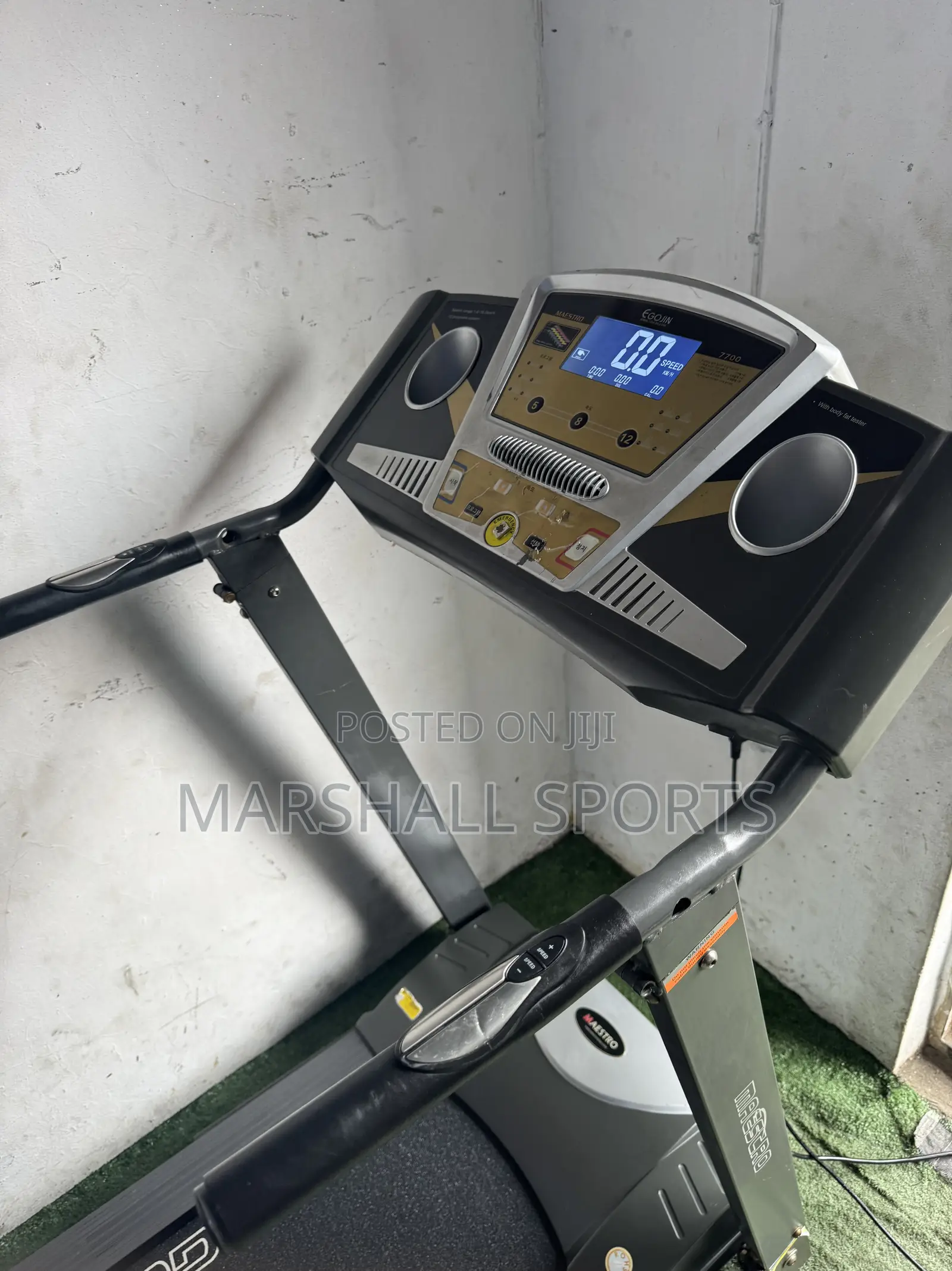3hp Egoji Maestro Treadmill With Manual Incline