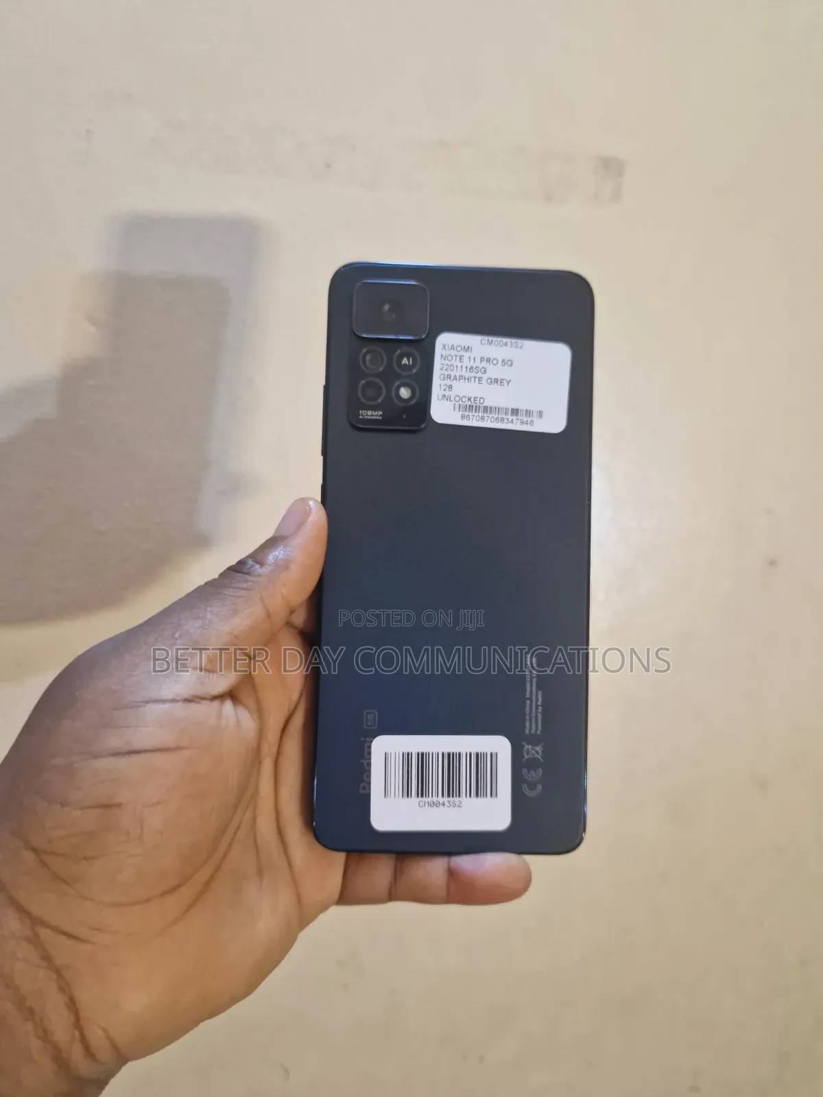 Xiaomi Redmi Note 11 Pro 5G 128 GB Black