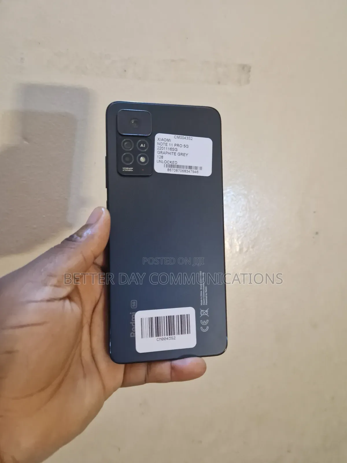 Xiaomi Redmi Note 11 Pro 5G 128 GB Black