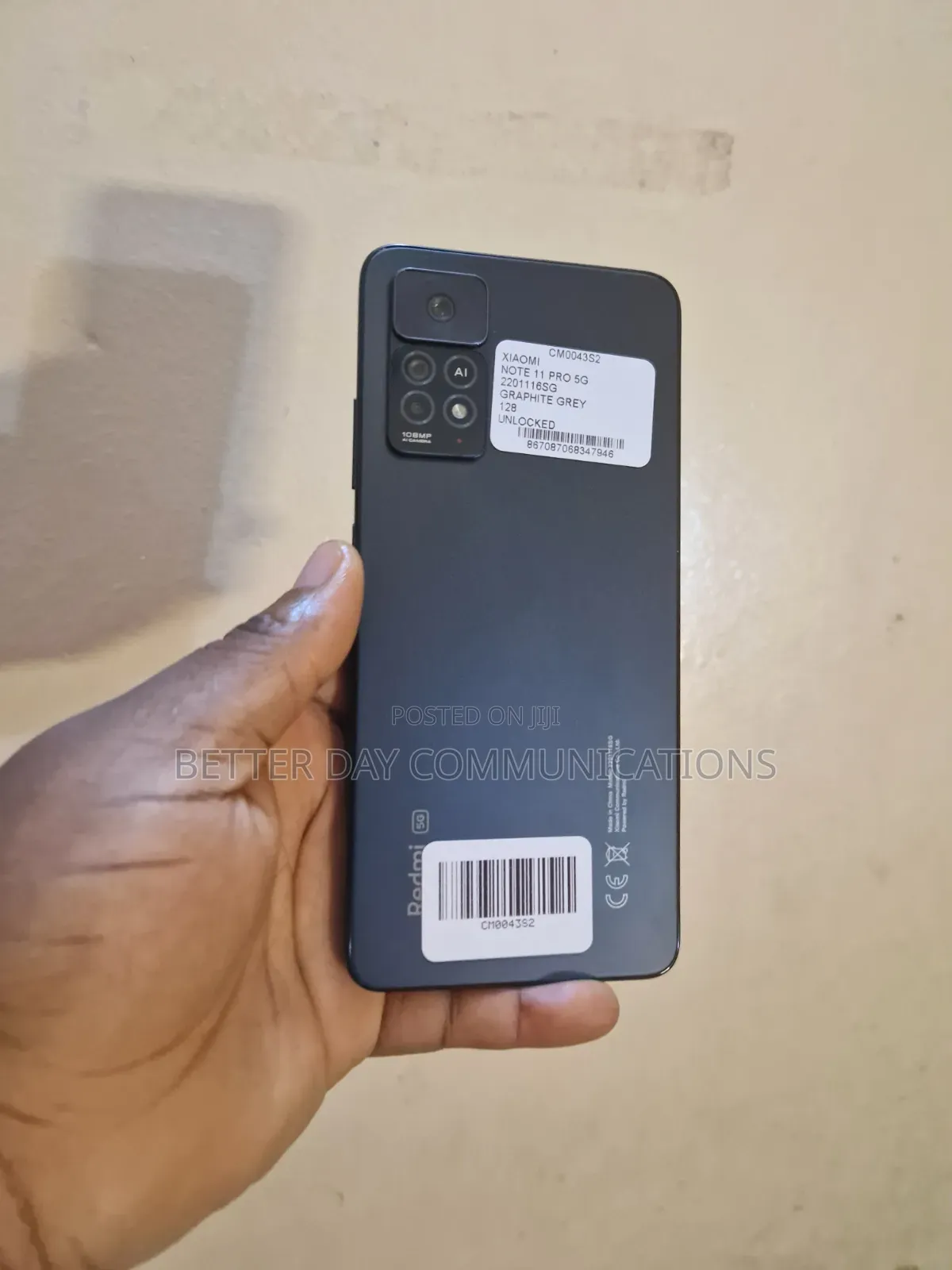 Xiaomi Redmi Note 11 Pro 5G 128 GB Black