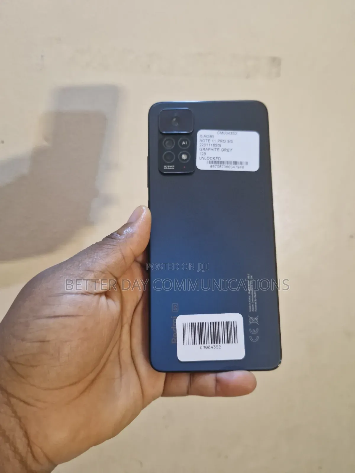 Xiaomi Redmi Note 11 Pro 5G 128 GB Black
