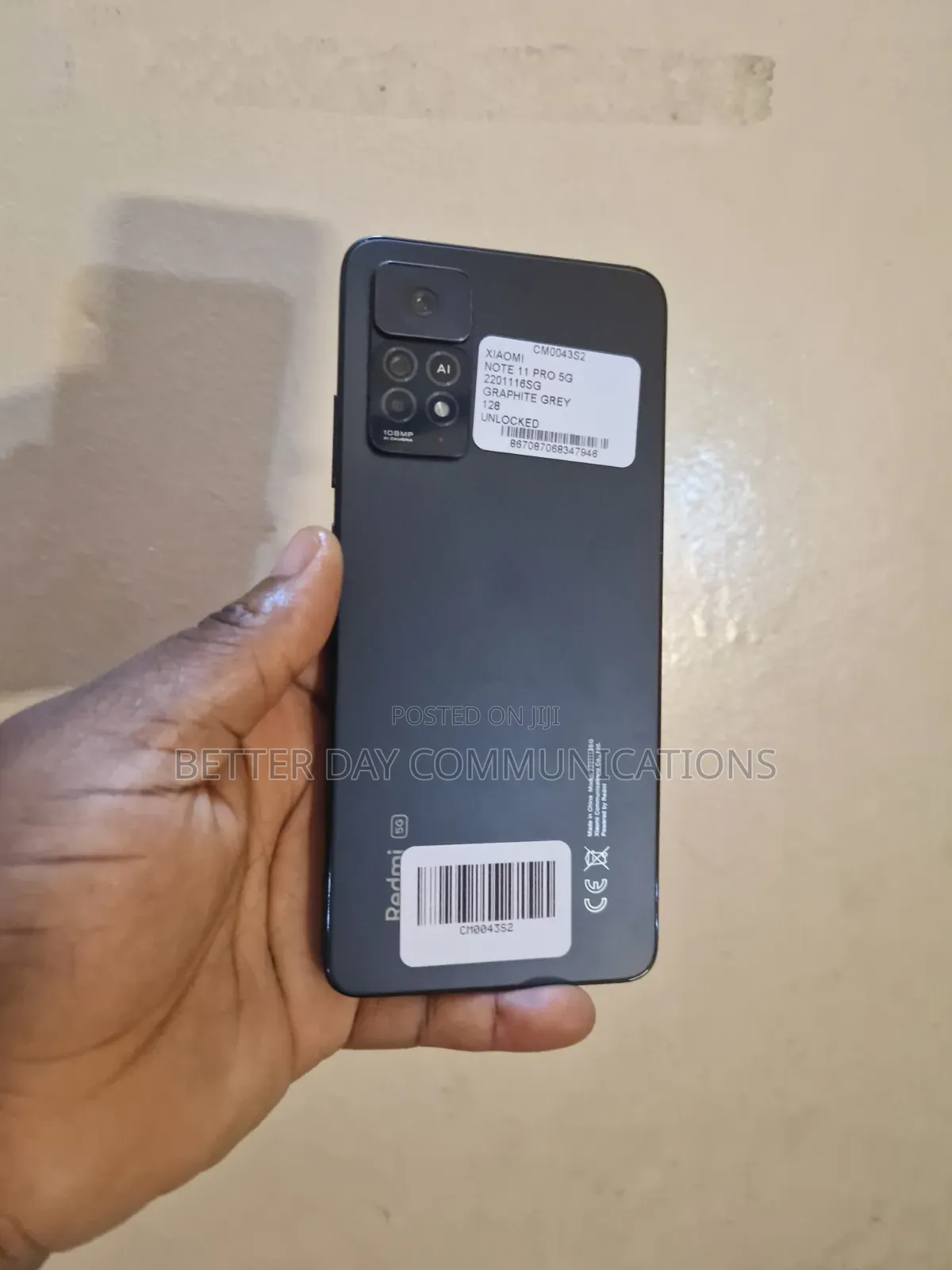 Xiaomi Redmi Note 11 Pro 5G 128 GB Black