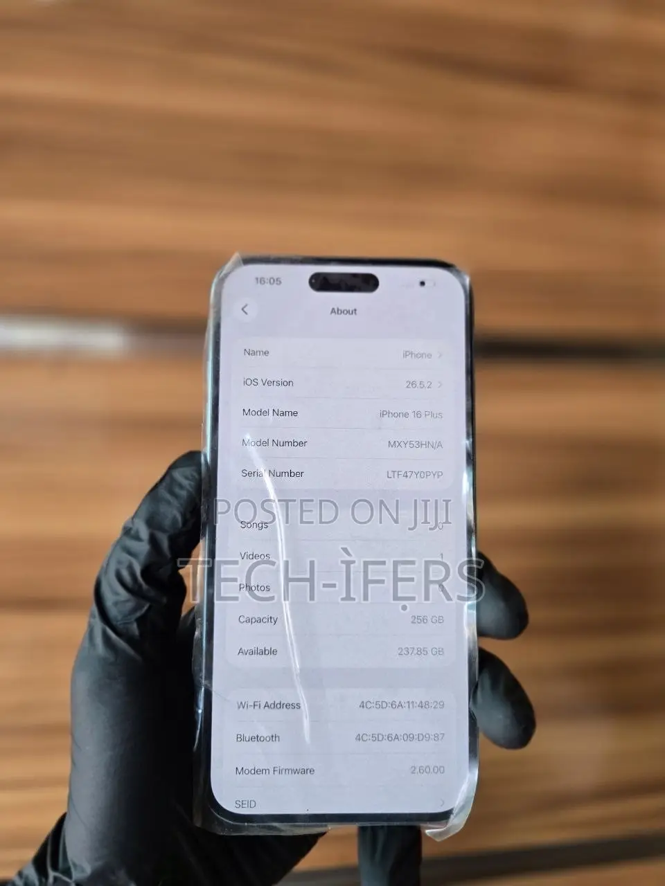 Apple iPhone 16 Plus 256 GB Blue
