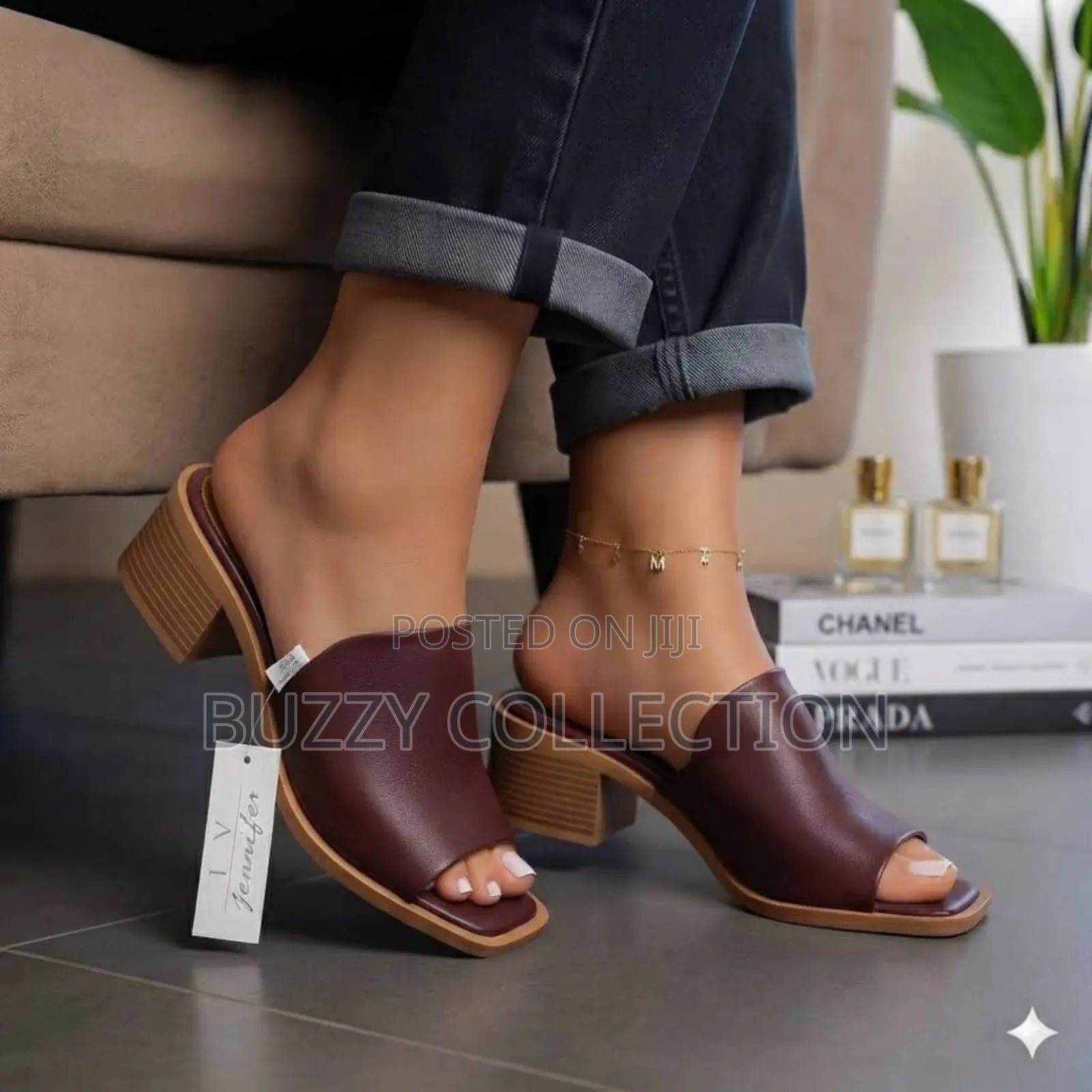 Stylish Pure Leathered Luxury Slippers